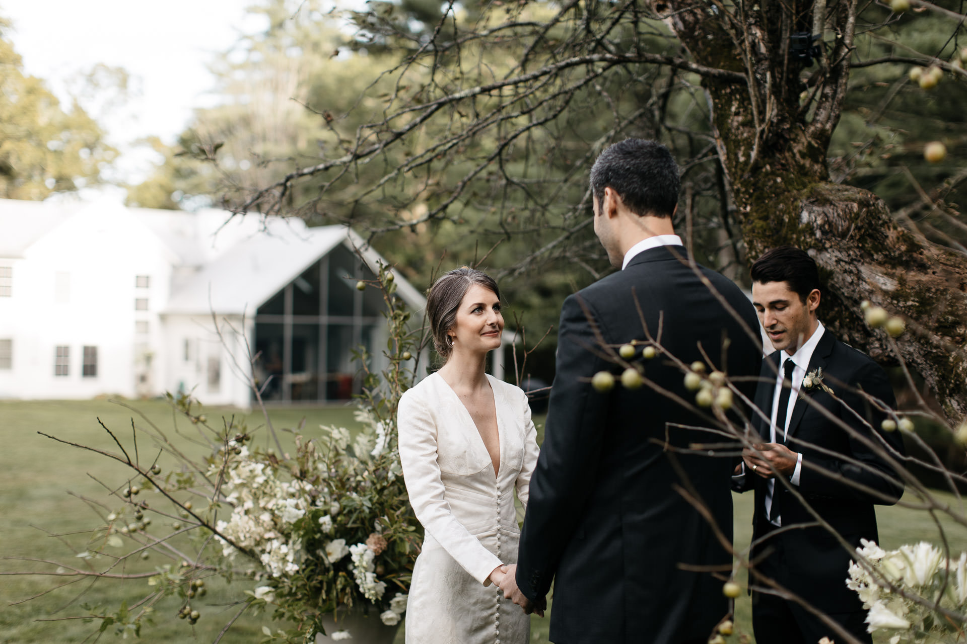 Floating FarmHouse Intimate Wedding in Upstate New York by Jean-Laurent Gaudy