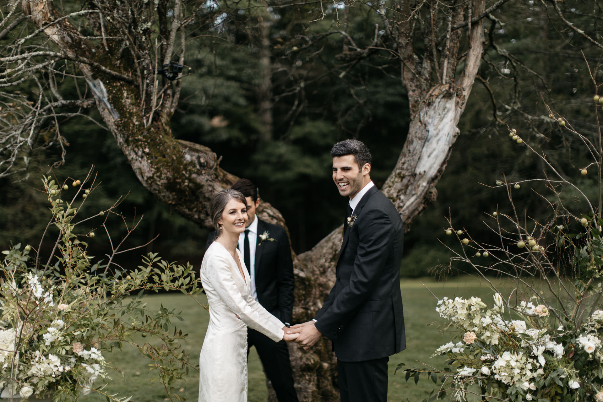 Floating FarmHouse Intimate Wedding in Upstate New York by Jean-Laurent Gaudy