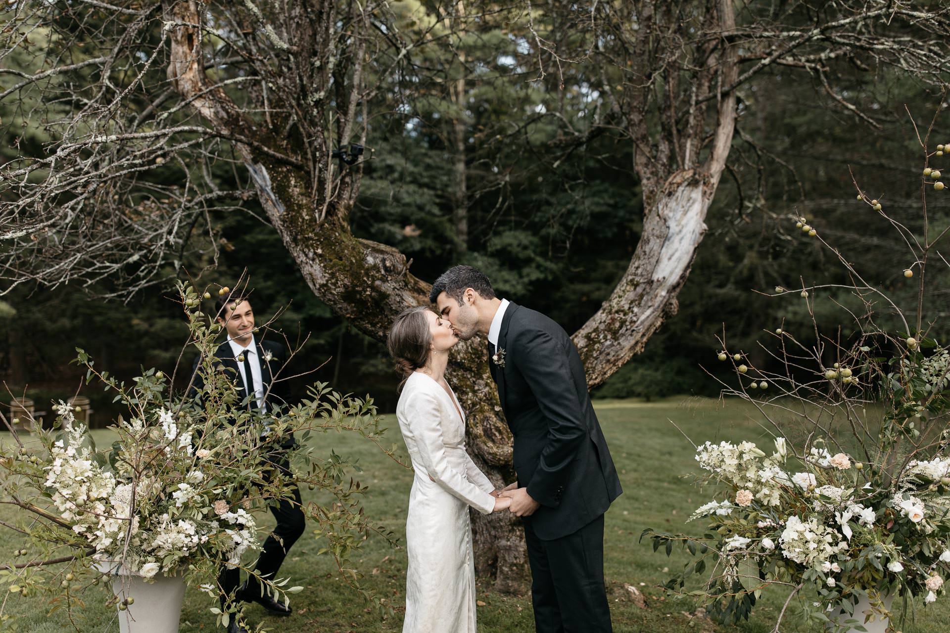 Floating FarmHouse Intimate Wedding in Upstate New York by Jean-Laurent Gaudy