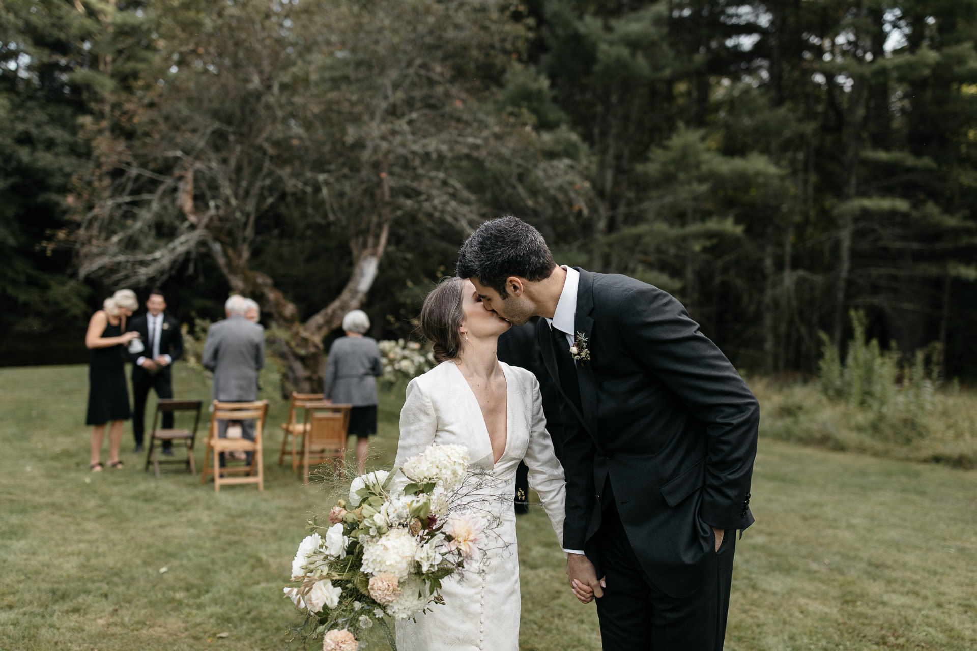 Floating FarmHouse Intimate Wedding in Upstate New York by Jean-Laurent Gaudy