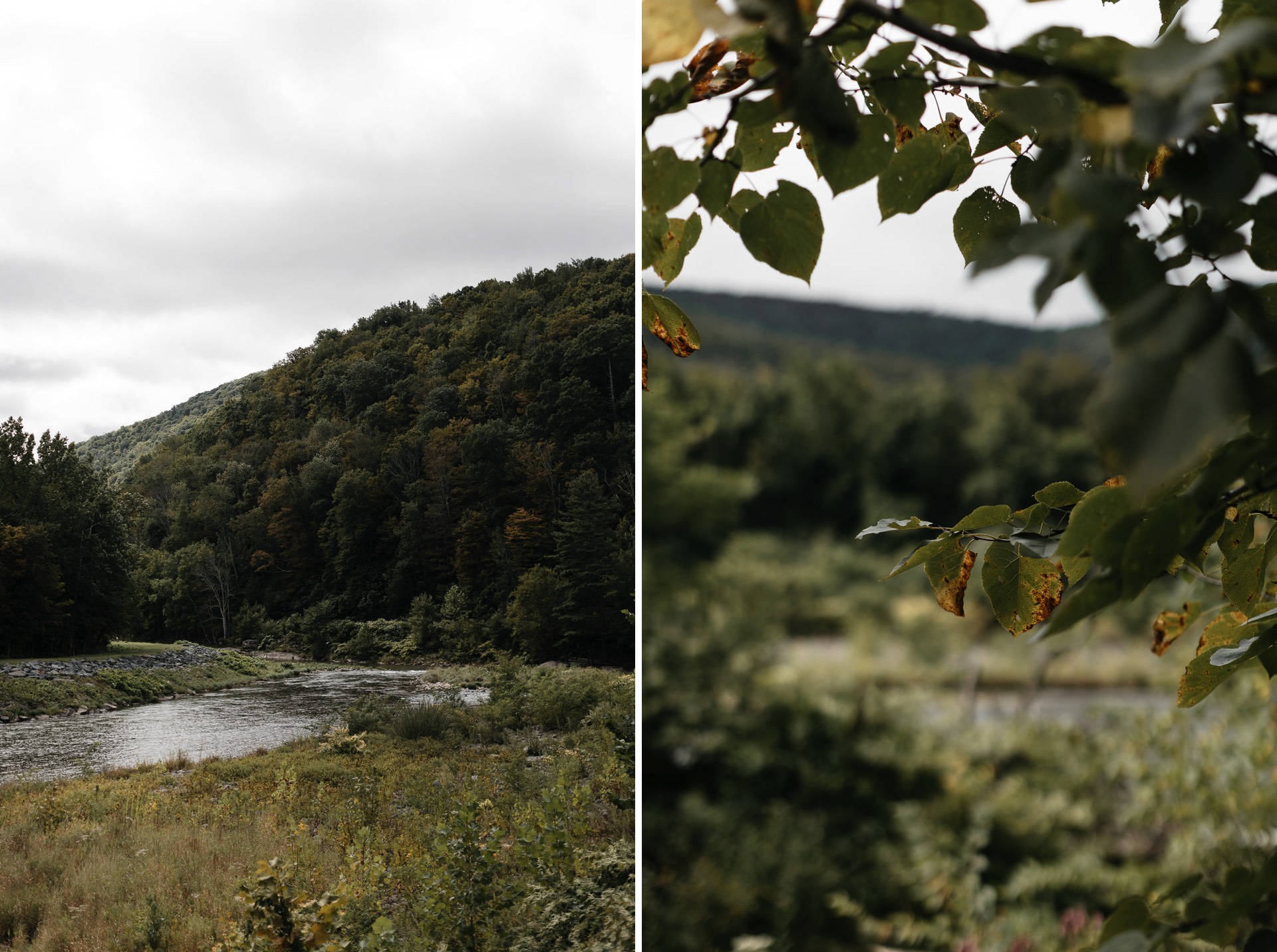 Isabel & Robbie Romantic Catskills Wedding in mount Tremper by Jean-Laurent Gaudy