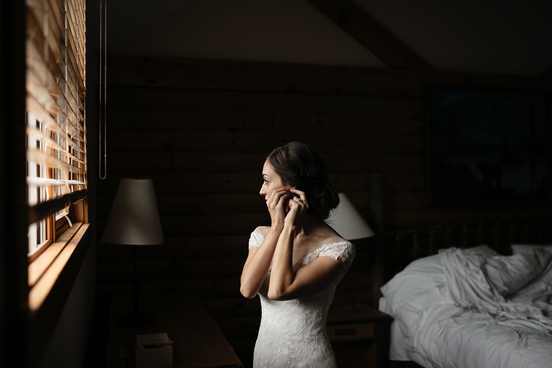 Isabel & Robbie Romantic Catskills Wedding in mount Tremper by Jean-Laurent Gaudy