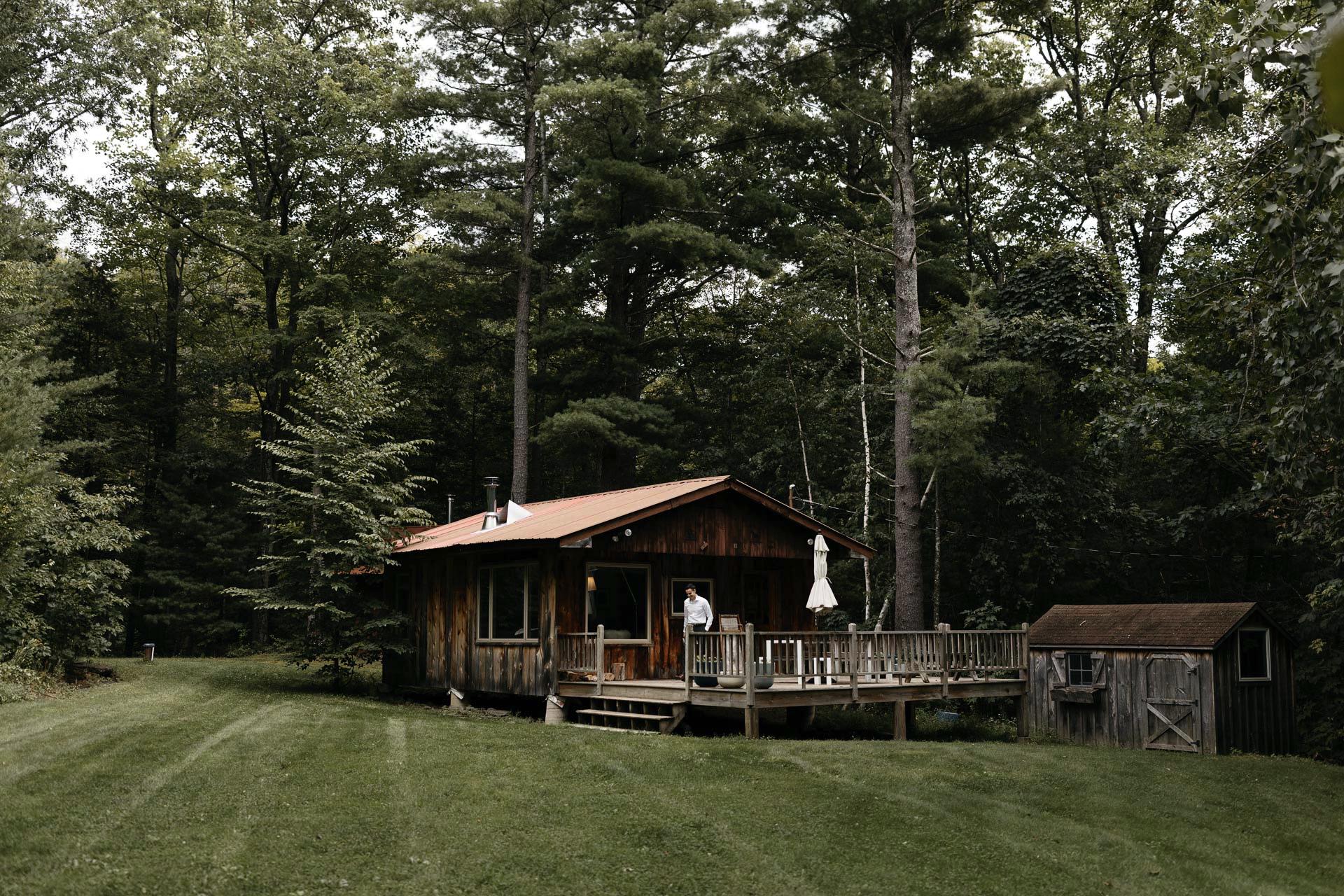 Isabel & Robbie Romantic Catskills Wedding in mount Tremper by Jean-Laurent Gaudy