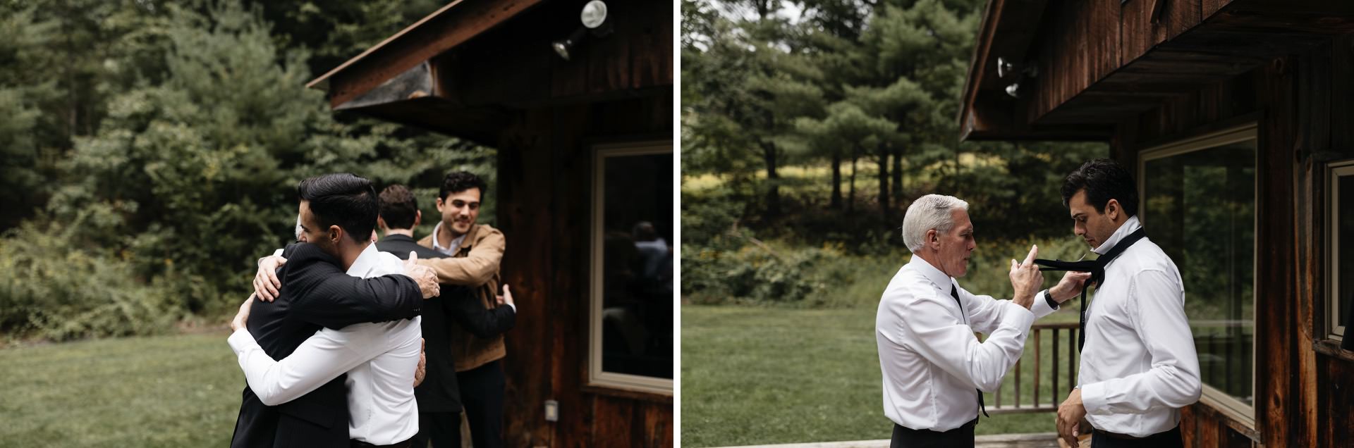 Isabel & Robbie Romantic Catskills Wedding in mount Tremper by Jean-Laurent Gaudy