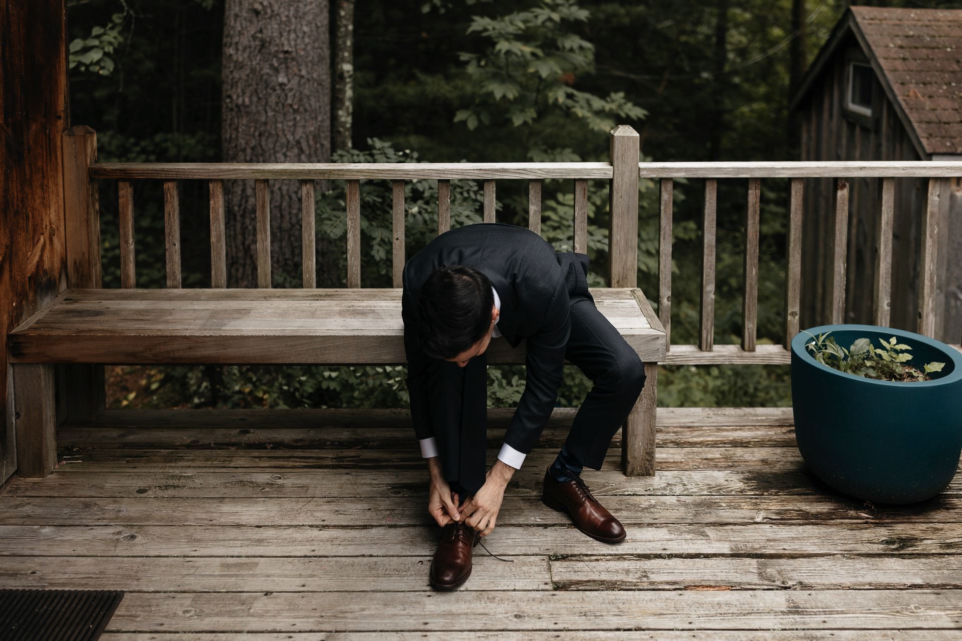 Isabel & Robbie Romantic Catskills Wedding in mount Tremper by Jean-Laurent Gaudy
