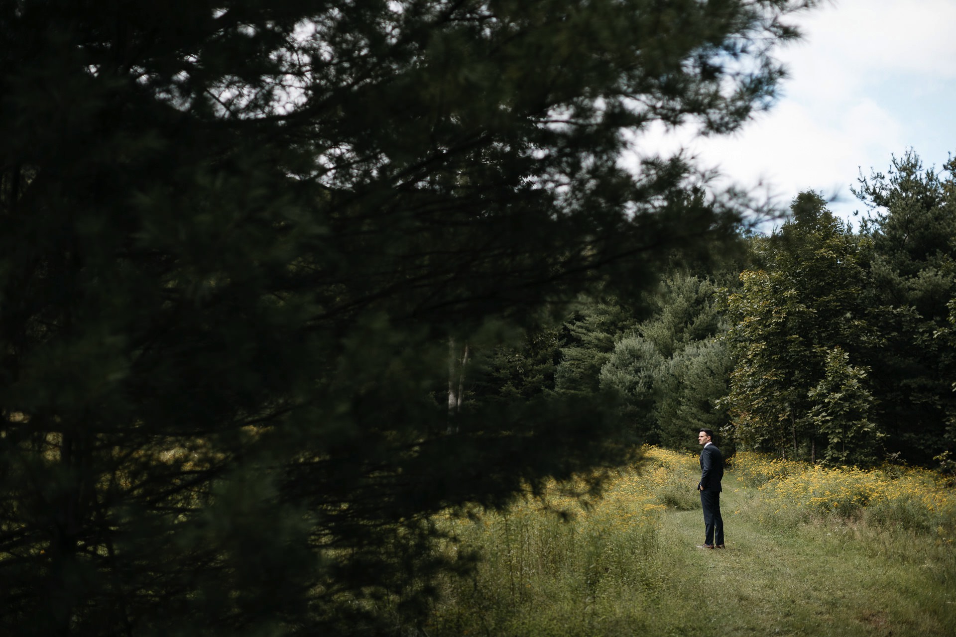 Isabel & Robbie Romantic Catskills Wedding in mount Tremper by Jean-Laurent Gaudy