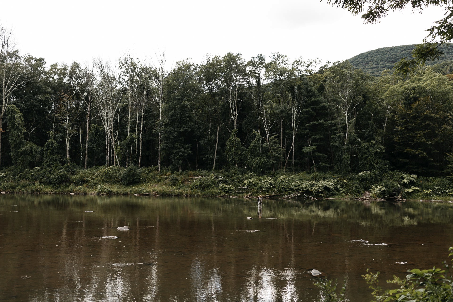 Isabel & Robbie Romantic Catskills Wedding in mount Tremper by Jean-Laurent Gaudy