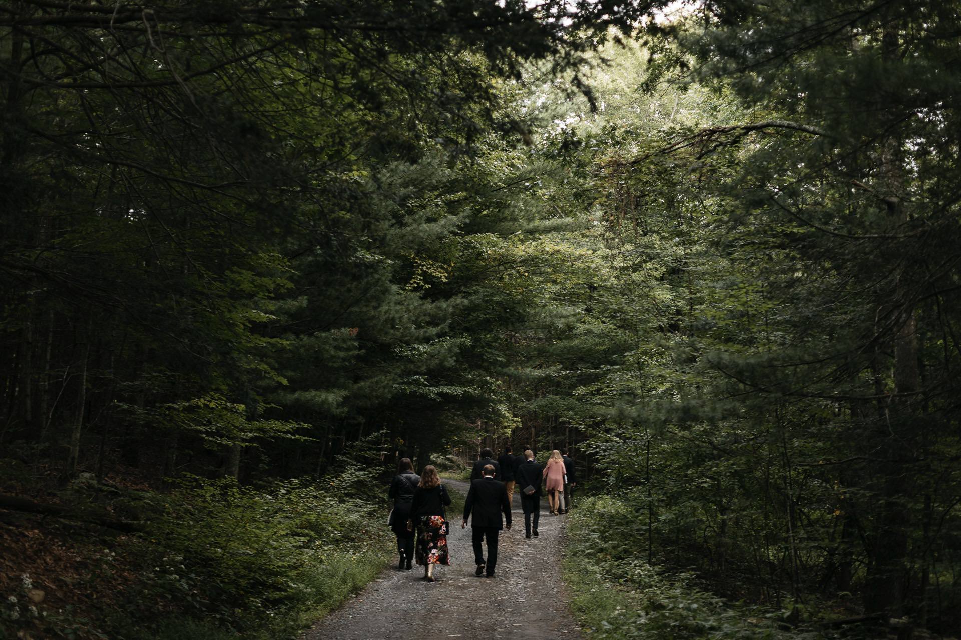 Isabel & Robbie Romantic Catskills Wedding in mount Tremper by Jean-Laurent Gaudy