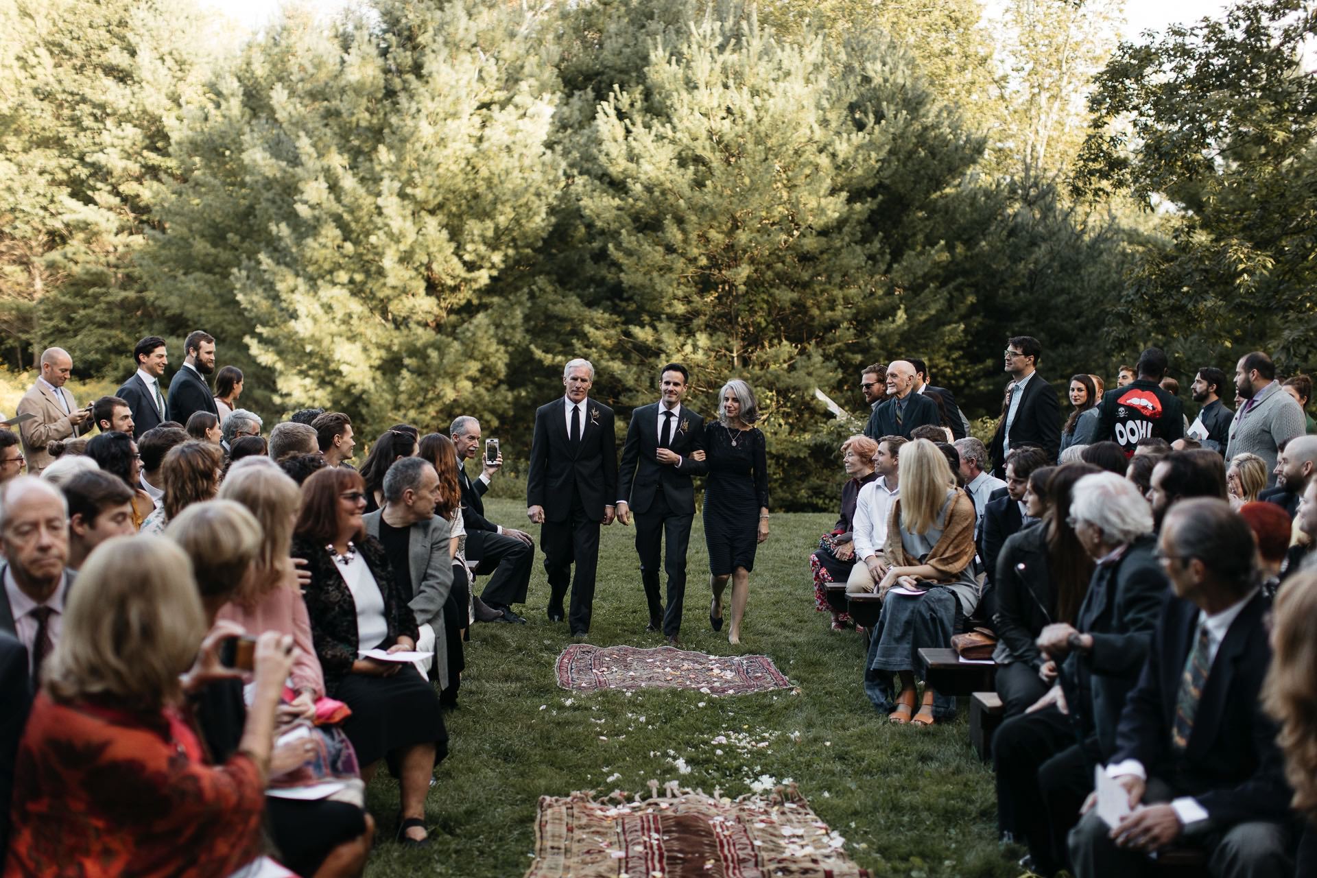 Isabel & Robbie Romantic Catskills Wedding in mount Tremper by Jean-Laurent Gaudy