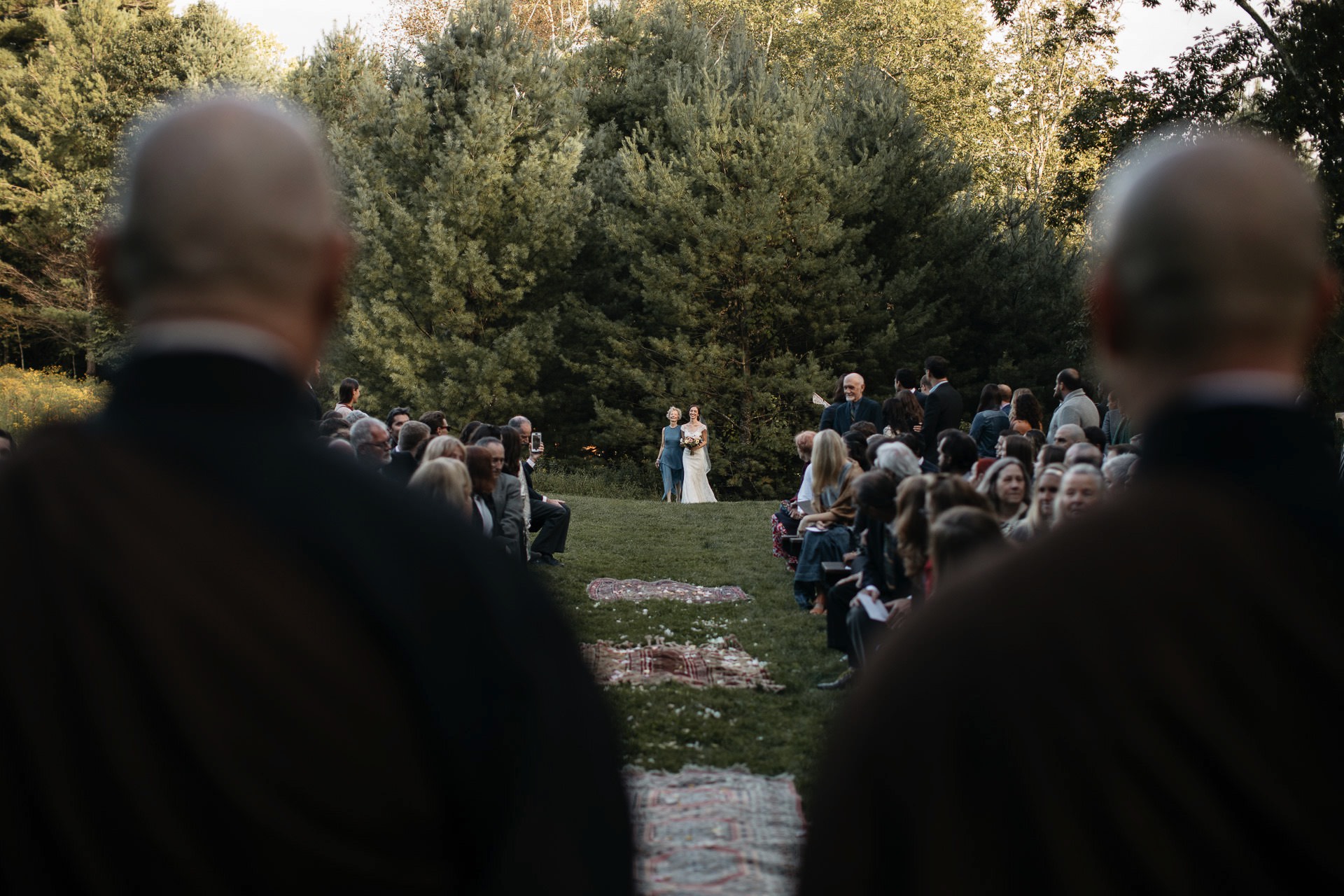 Isabel & Robbie Romantic Catskills Wedding in mount Tremper by Jean-Laurent Gaudy