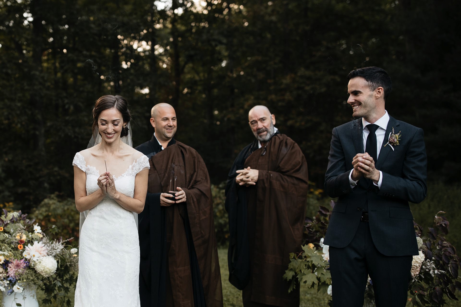Isabel & Robbie Romantic Catskills Wedding in mount Tremper by Jean-Laurent Gaudy