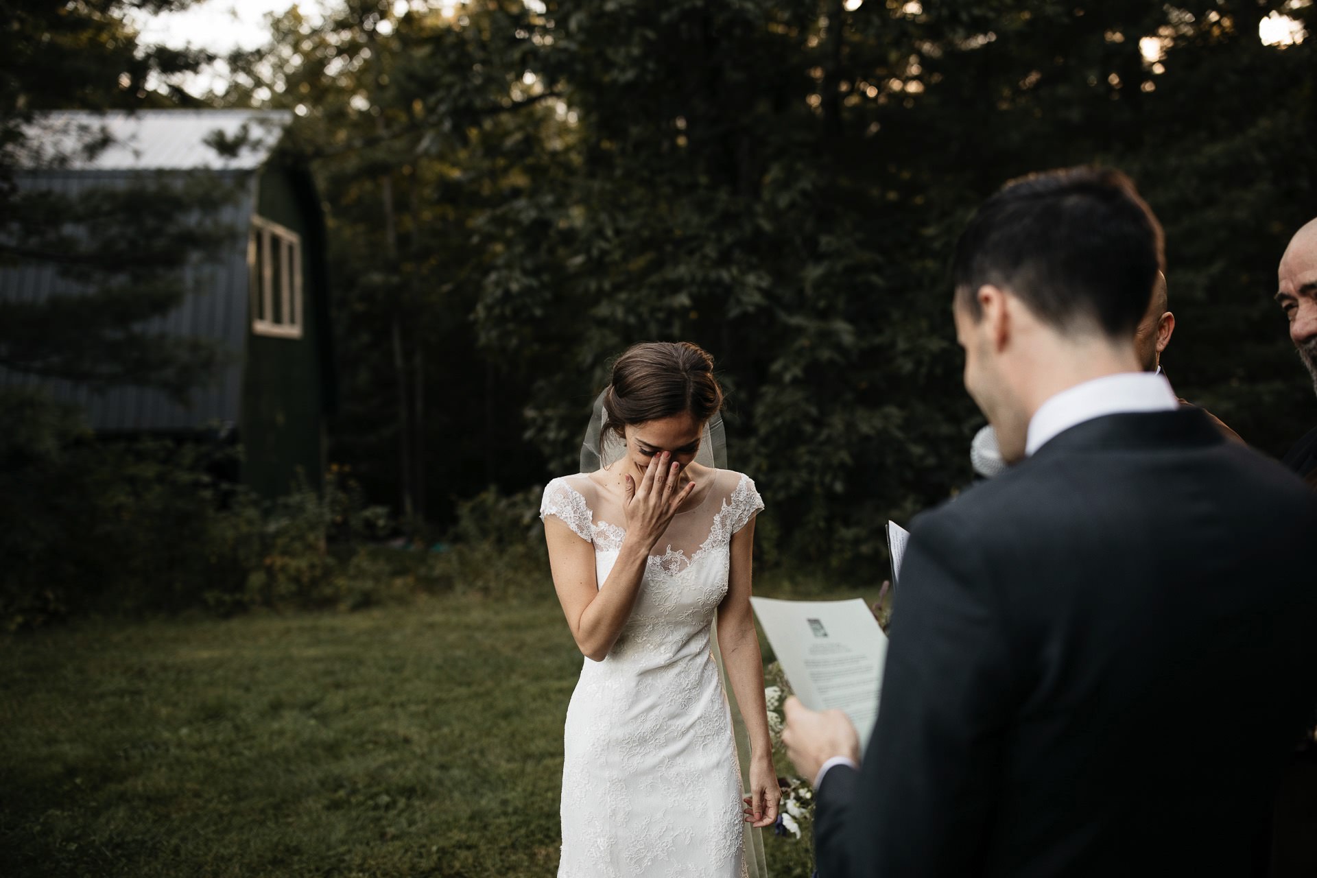 Isabel & Robbie Romantic Catskills Wedding in mount Tremper by Jean-Laurent Gaudy