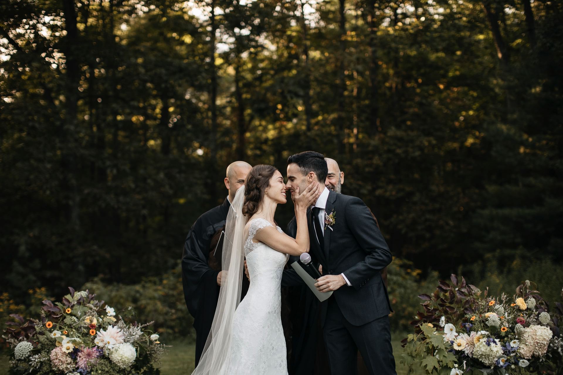 Isabel & Robbie Romantic Catskills Wedding in mount Tremper by Jean-Laurent Gaudy