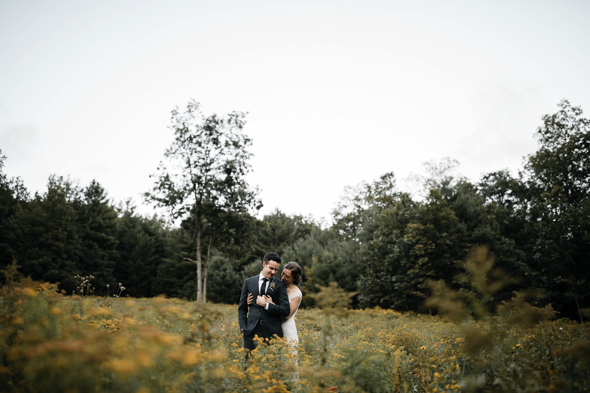 Isabel & Robbie Romantic Catskills Wedding in mount Tremper by Jean-Laurent Gaudy