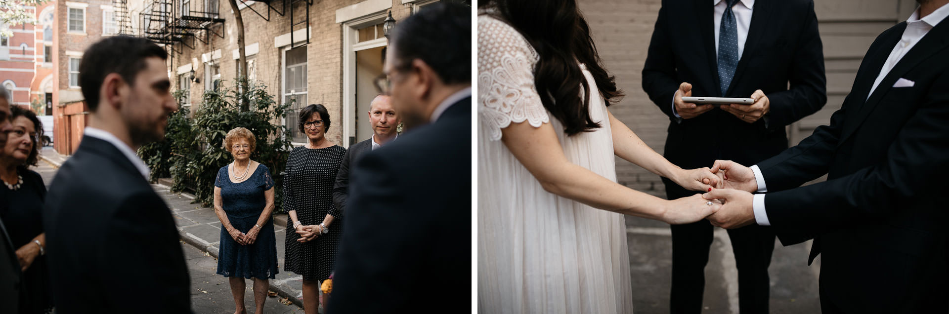 Emmy & Jesse Intimate New York Elopement in West Village, New York, by Jean-Laurent Gaudy
