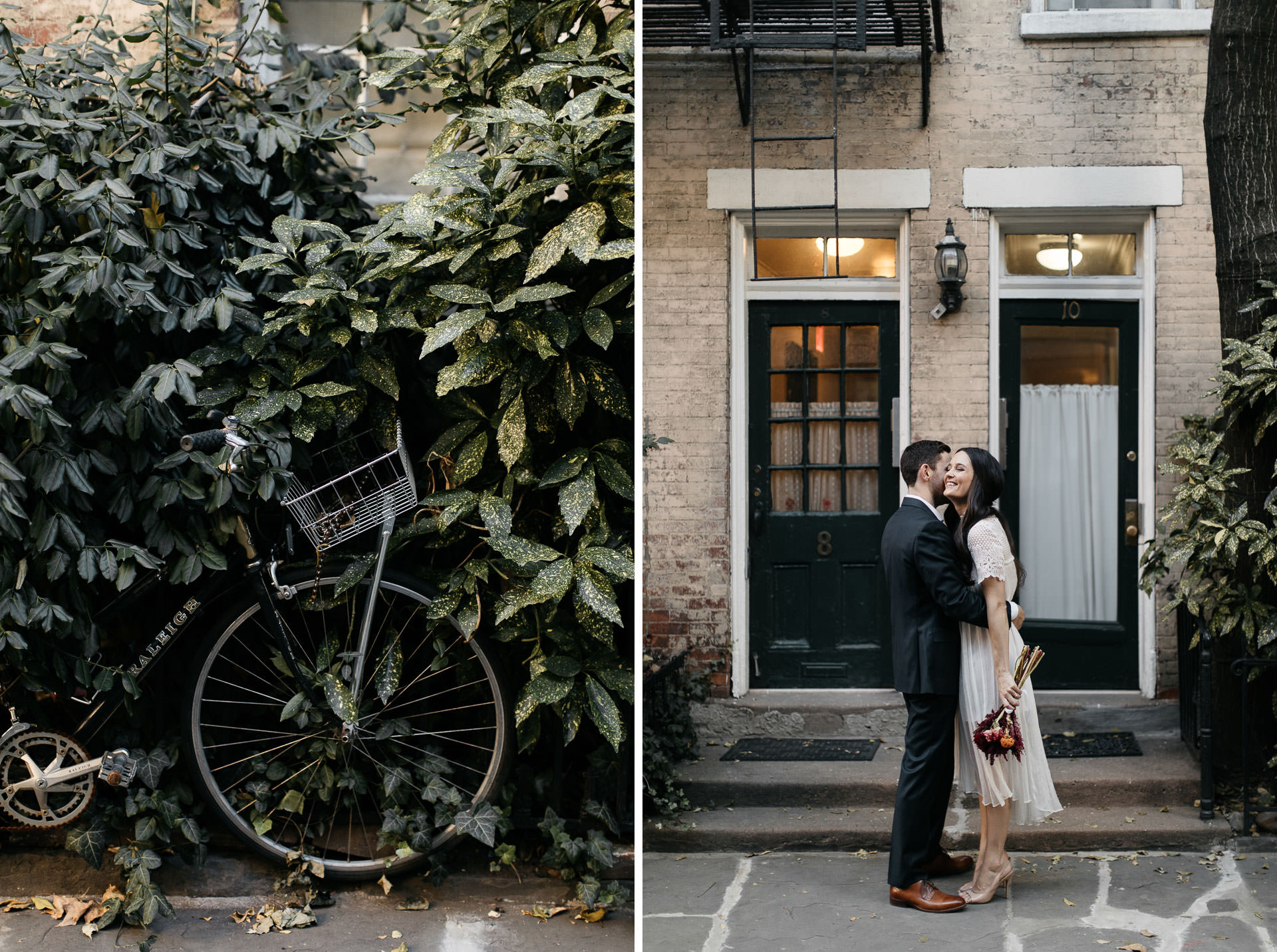 Emmy & Jesse Intimate New York Elopement in West Village, New York, by Jean-Laurent Gaudy
