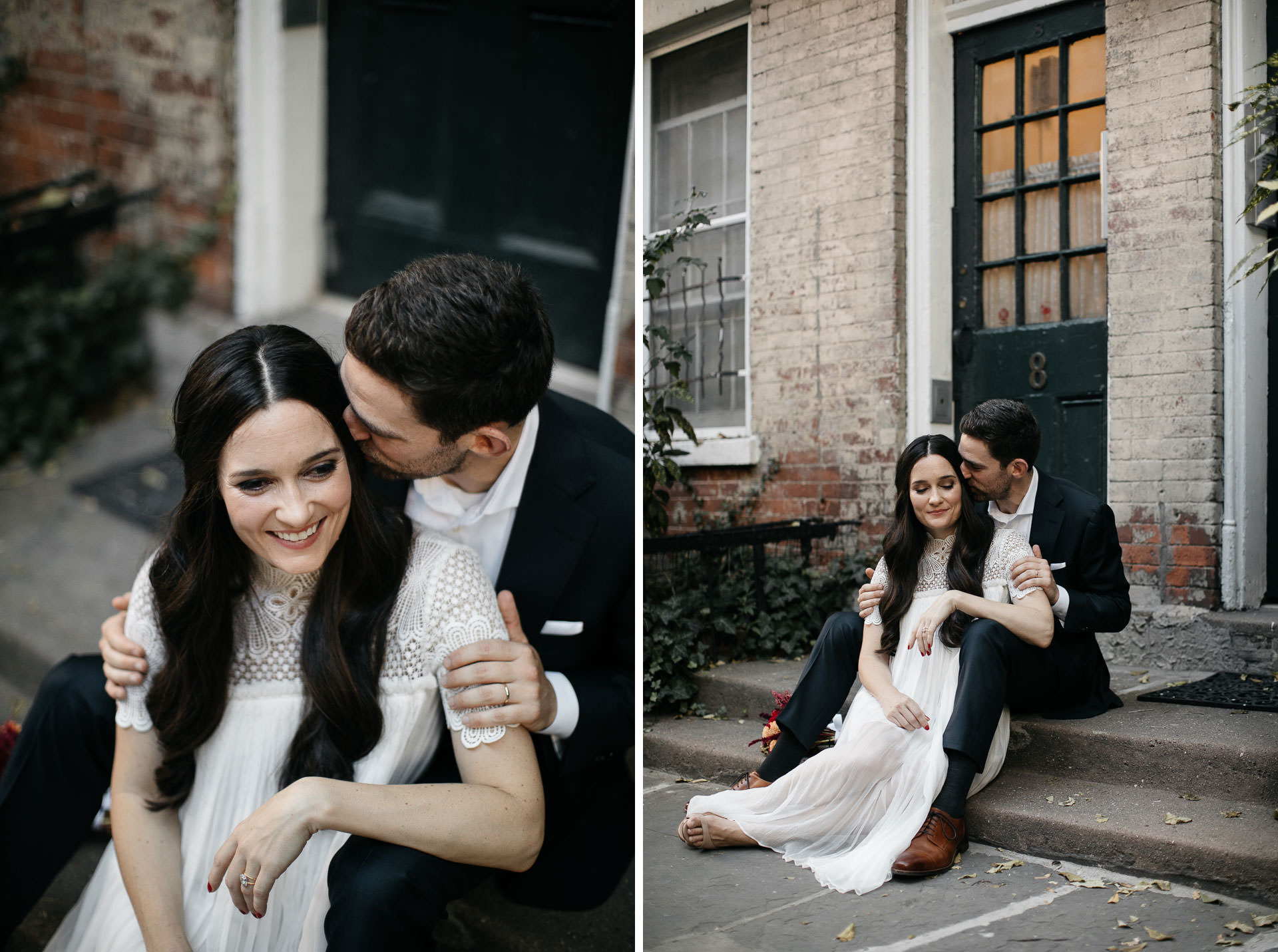 Emmy & Jesse Intimate New York Elopement in West Village, New York, by Jean-Laurent Gaudy