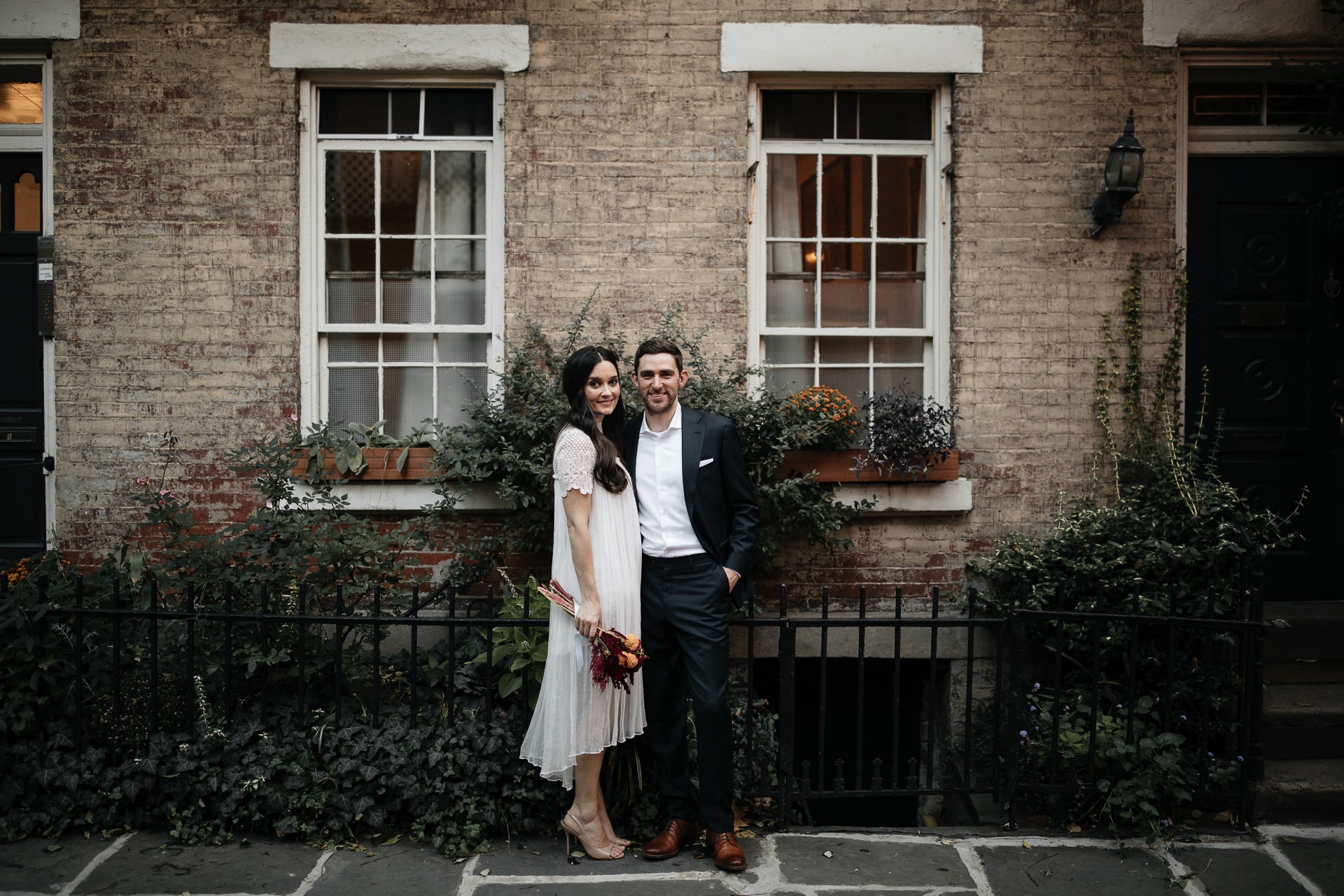 Emmy & Jesse Intimate New York Elopement in West Village, New York, by Jean-Laurent Gaudy