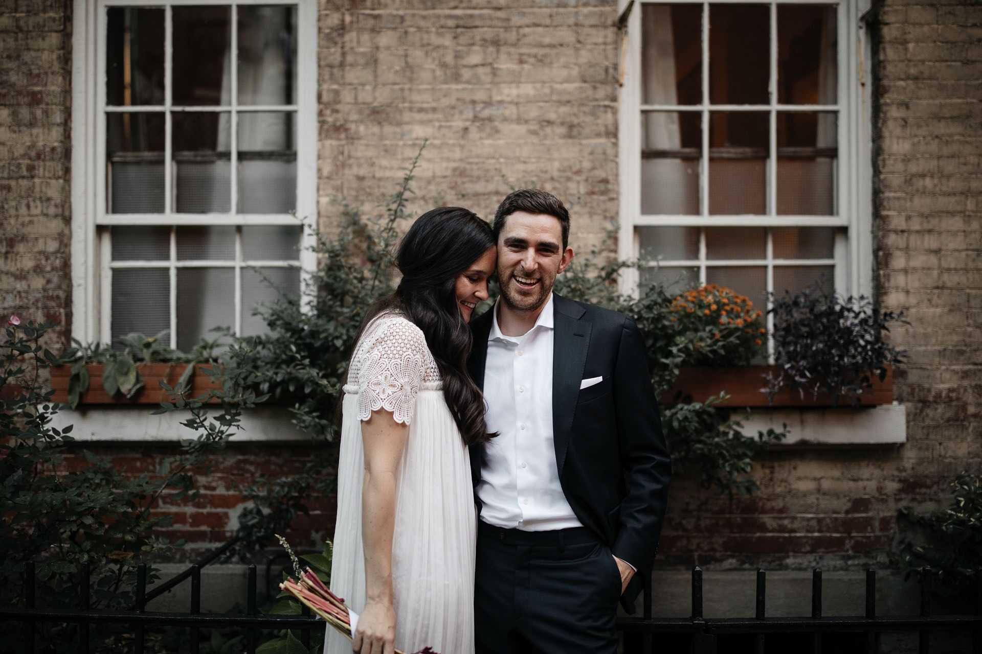 Emmy & Jesse Intimate New York Elopement in West Village, New York, by Jean-Laurent Gaudy