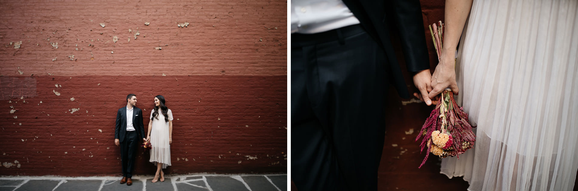 Emmy & Jesse Intimate New York Elopement in West Village, New York, by Jean-Laurent Gaudy