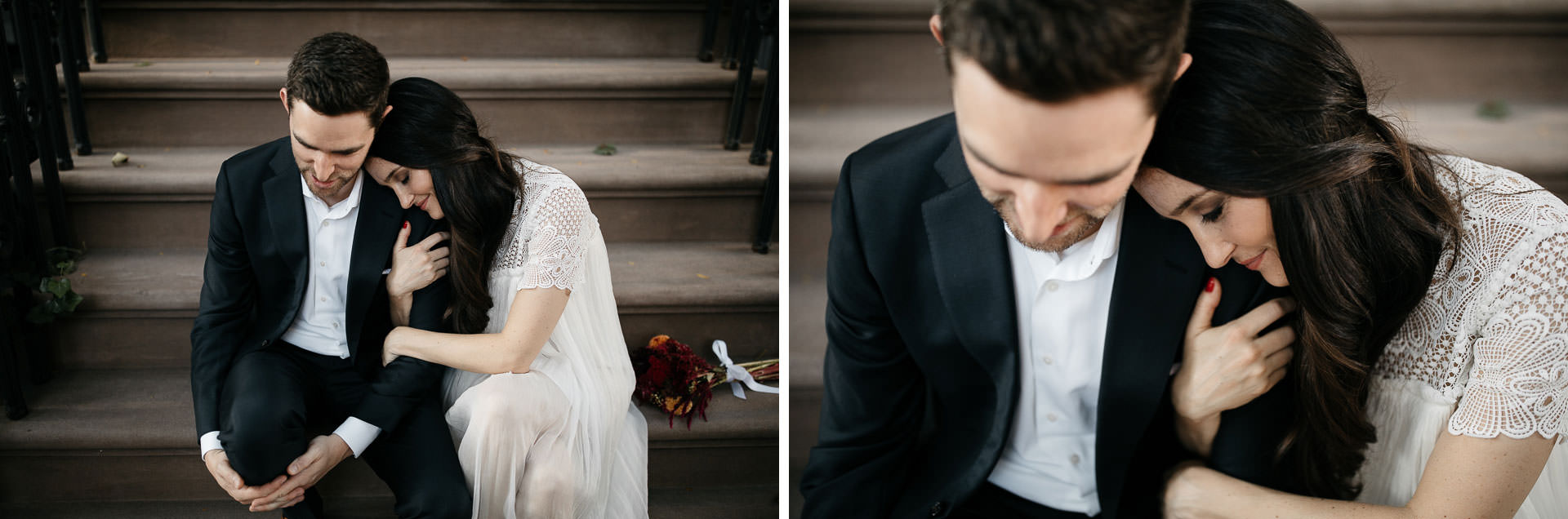 Emmy & Jesse Intimate New York Elopement in West Village, New York, by Jean-Laurent Gaudy