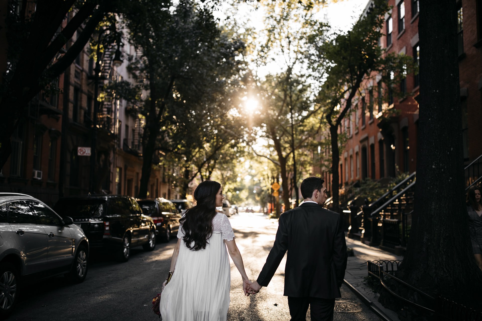 Emmy & Jesse Intimate New York Elopement in West Village, New York, by Jean-Laurent Gaudy