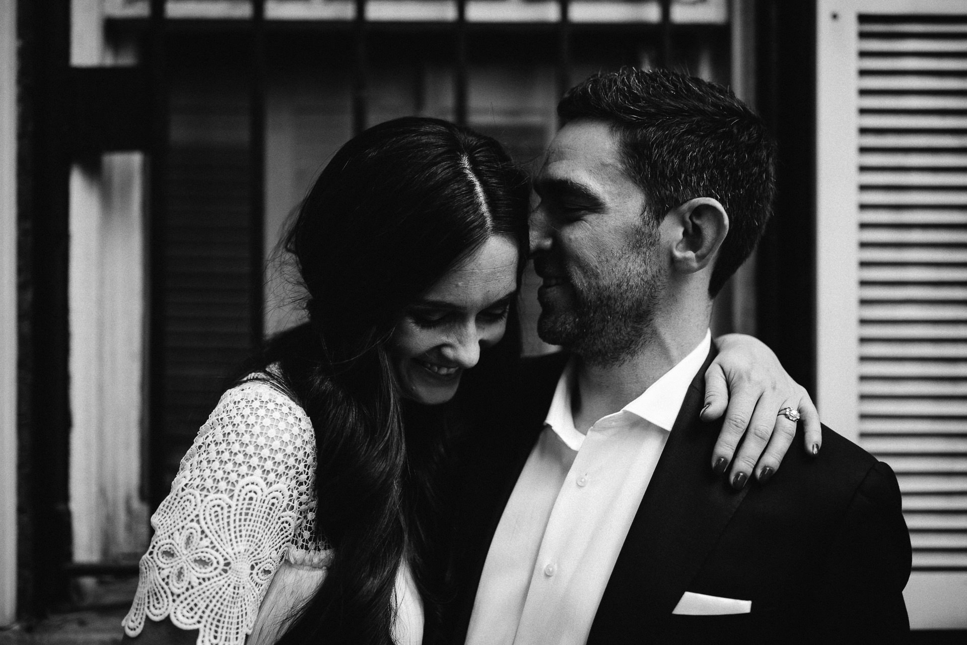 Emmy & Jesse Intimate New York Elopement in West Village, New York, by Jean-Laurent Gaudy