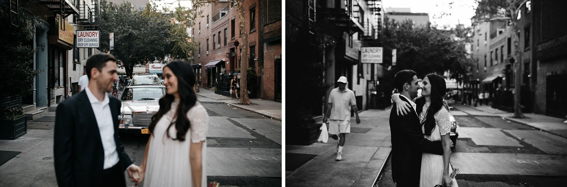 Emmy & Jesse Intimate New York Elopement in West Village, New York, by Jean-Laurent Gaudy