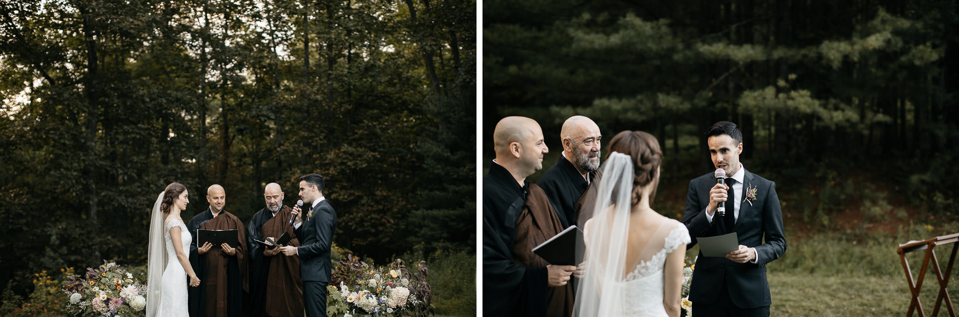 Isabel & Robbie Romantic Catskills Wedding in mount Tremper by Jean-Laurent Gaudy