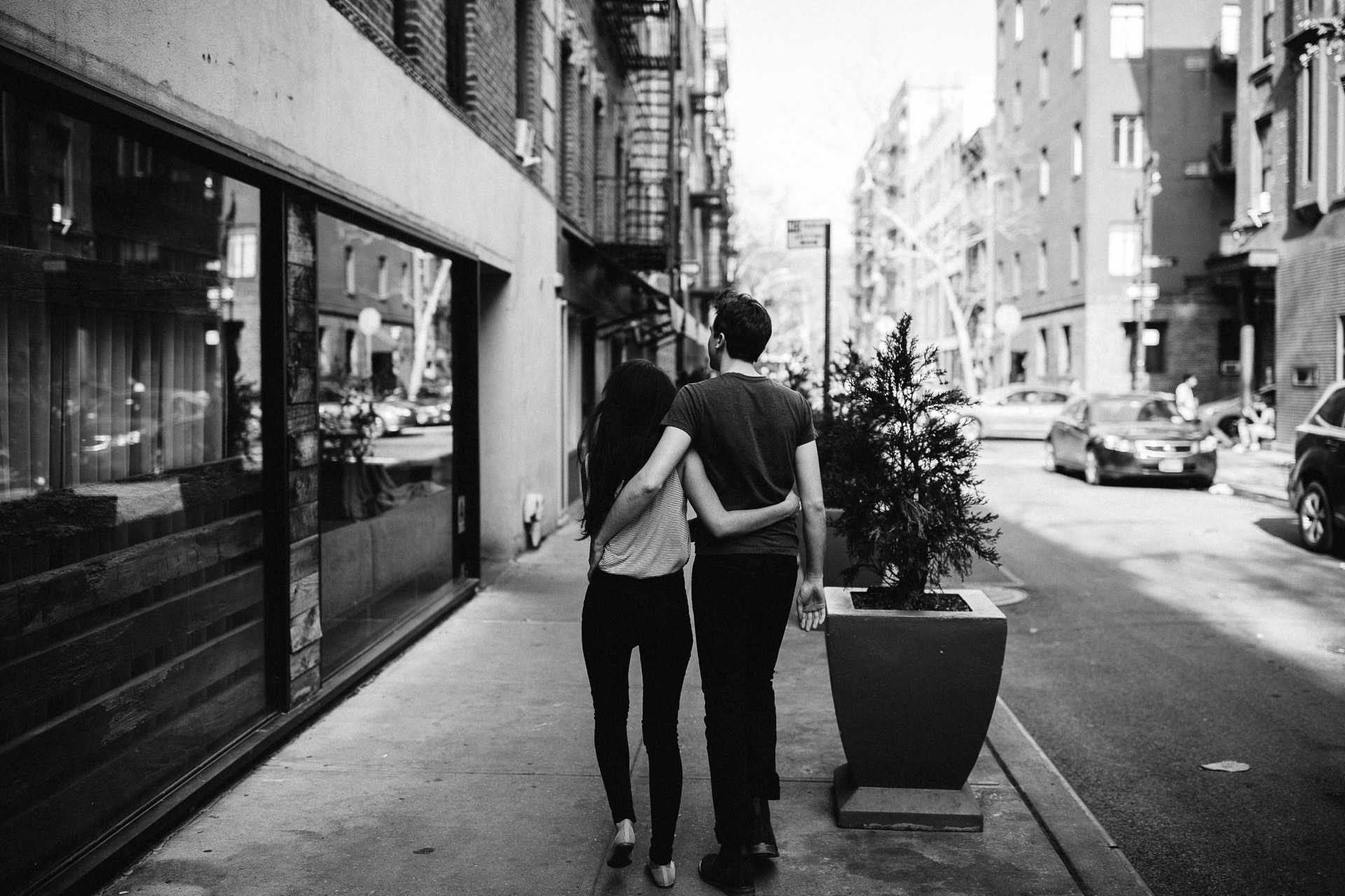 Kelly & Wells Engagement in West Village, New York, by Jean-Laurent Gaudy