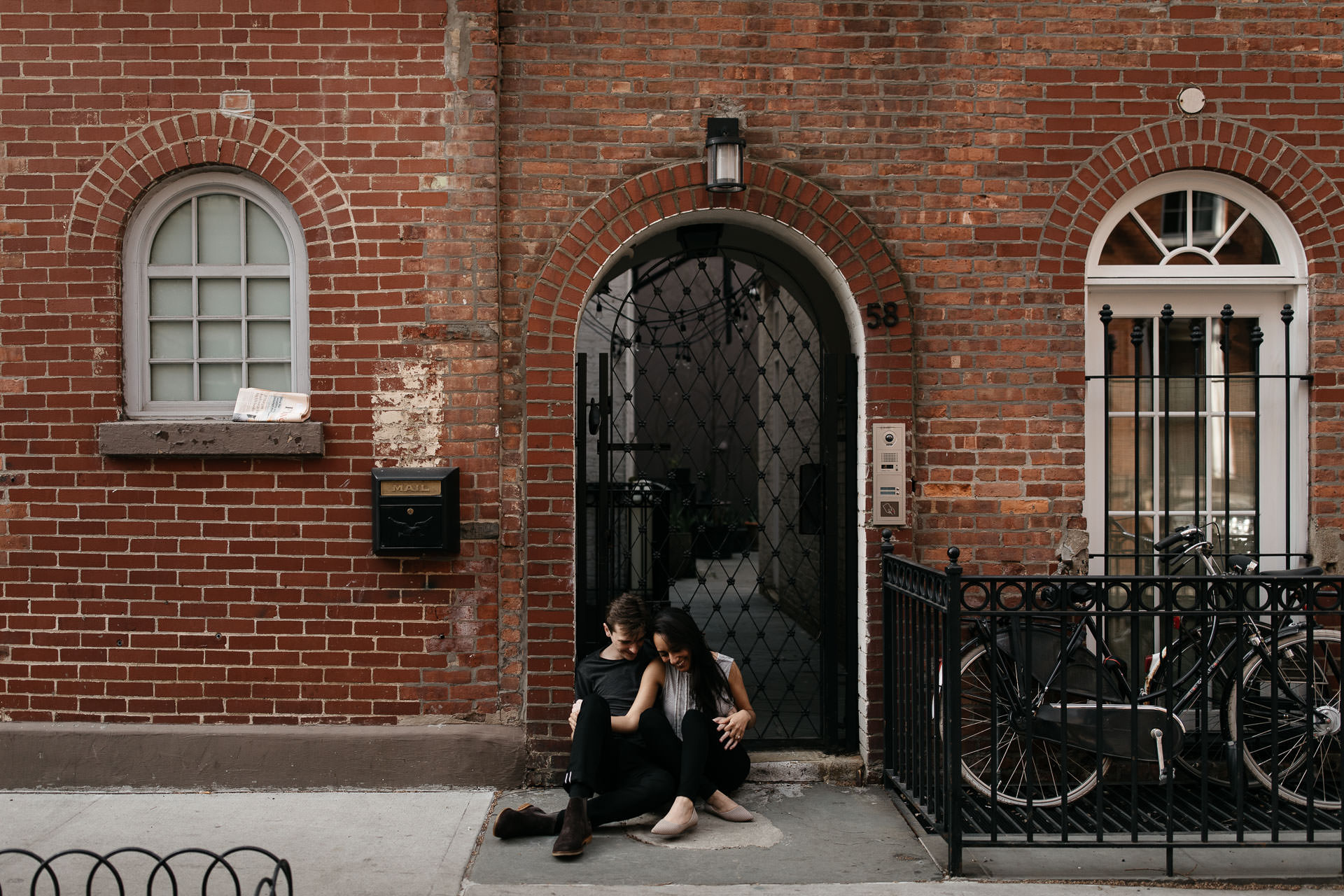 Kelly & Wells Engagement in West Village, New York, by Jean-Laurent Gaudy