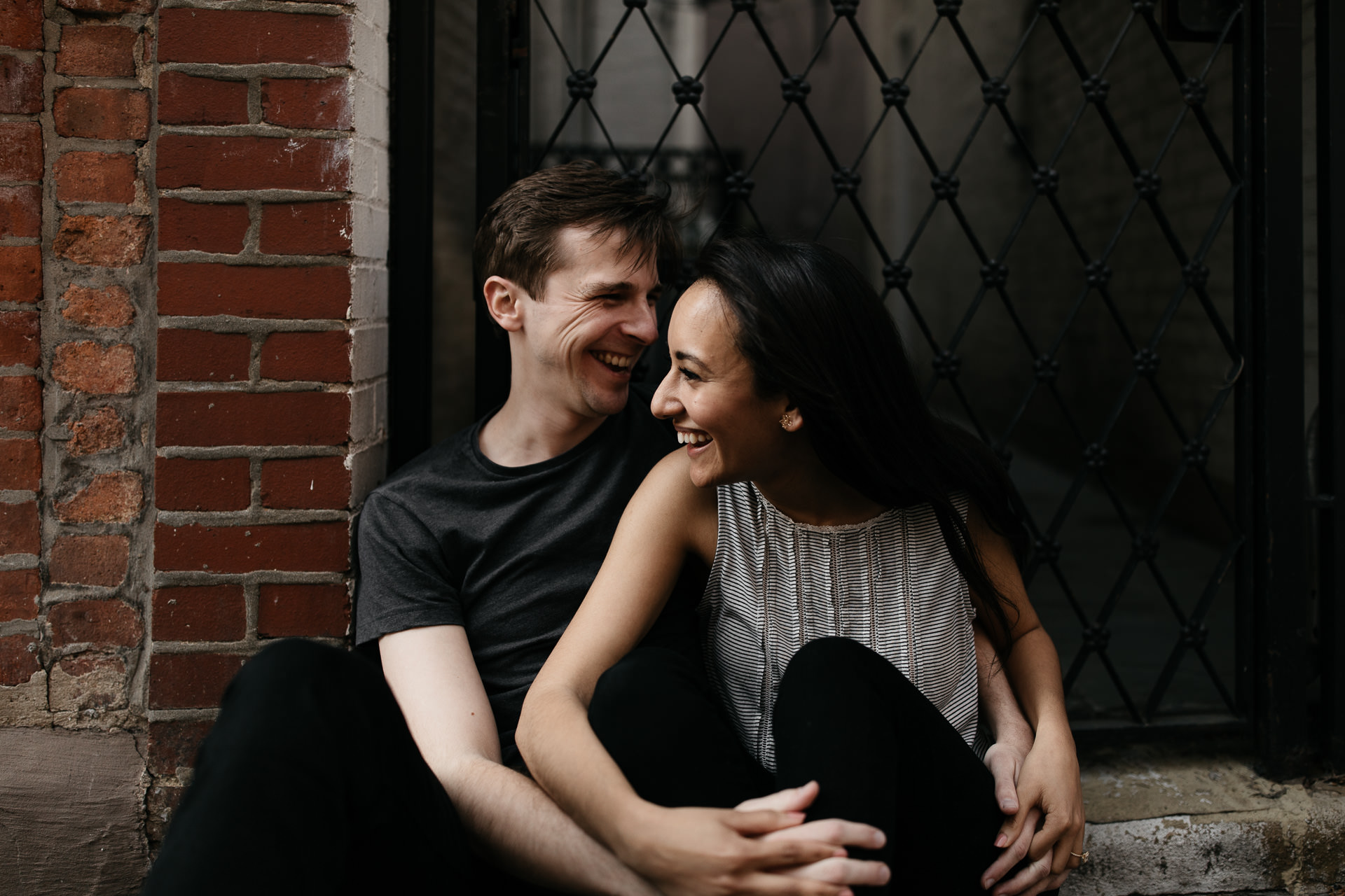 Kelly & Wells Engagement in West Village, New York, by Jean-Laurent Gaudy
