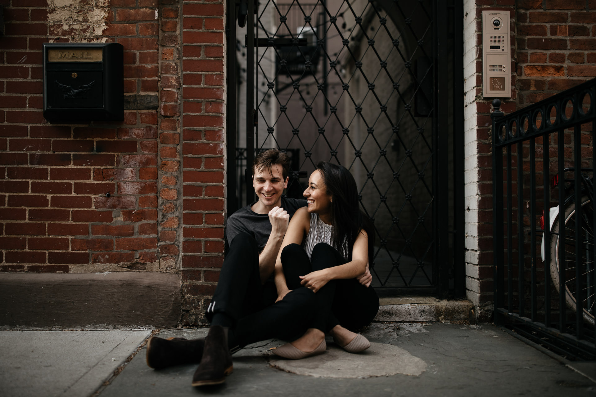 Kelly & Wells Engagement in West Village, New York, by Jean-Laurent Gaudy