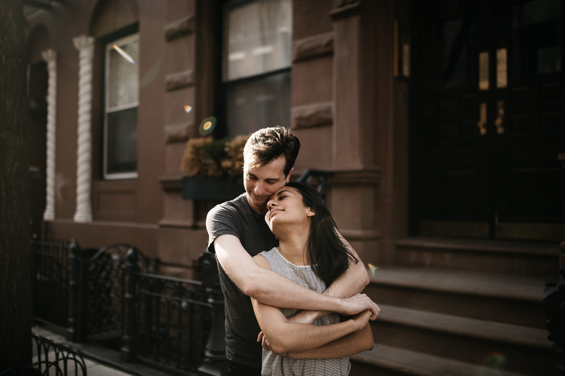 Kelly & Wells Engagement in West Village, New York, by Jean-Laurent Gaudy