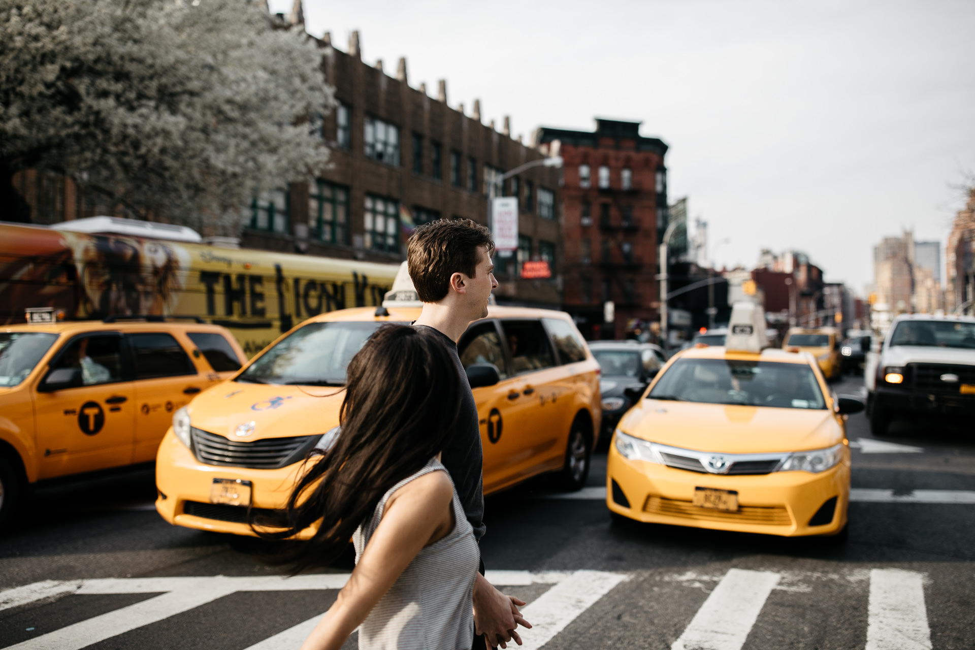 Kelly & Wells Engagement in West Village, New York, by Jean-Laurent Gaudy