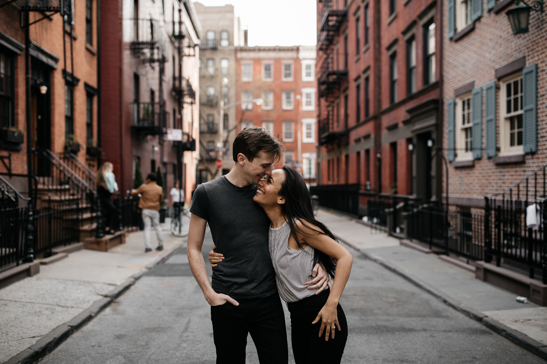Kelly & Wells Engagement in West Village, New York, by Jean-Laurent Gaudy
