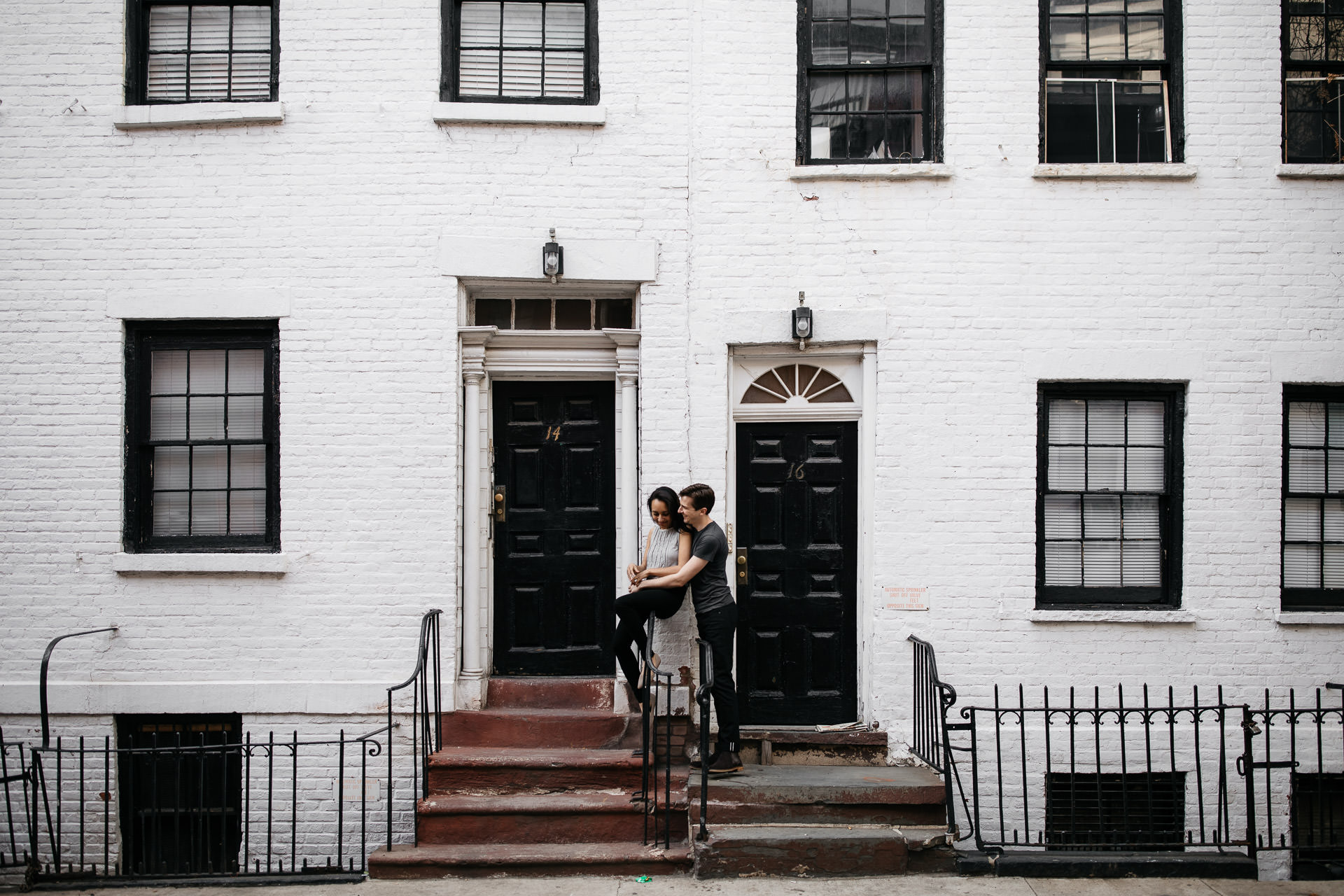 Kelly & Wells Engagement in West Village, New York, by Jean-Laurent Gaudy