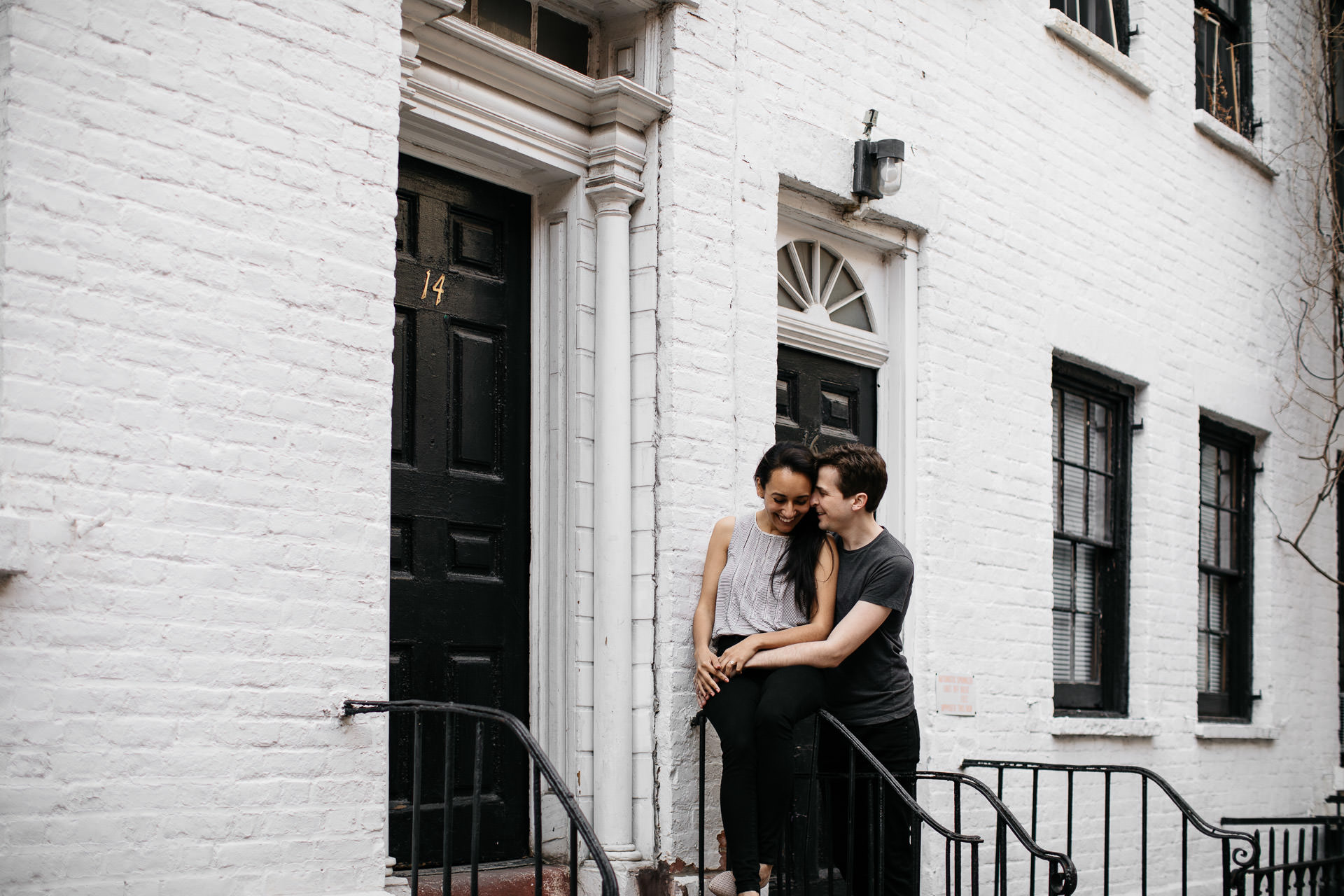Kelly & Wells Engagement in West Village, New York, by Jean-Laurent Gaudy