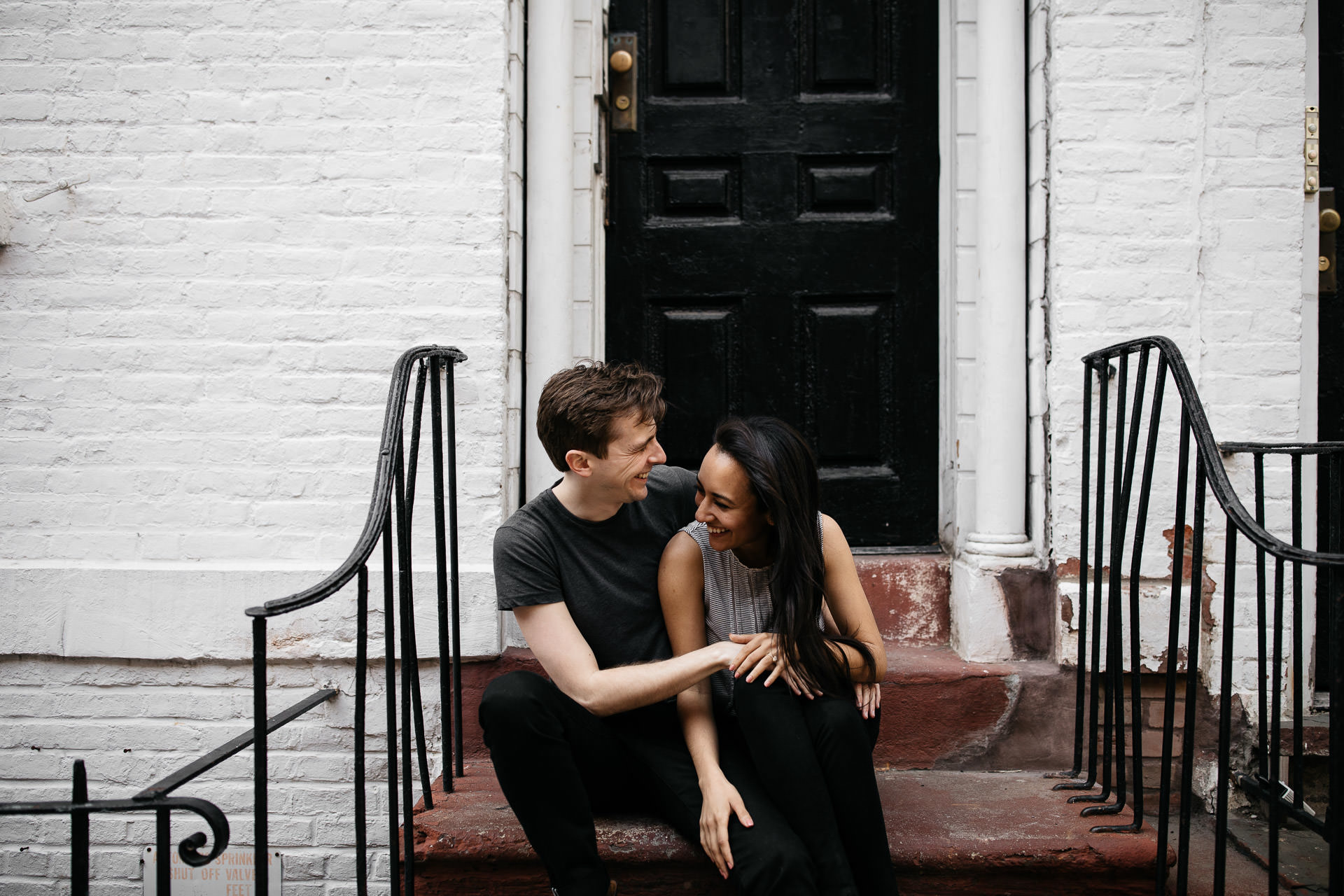 Kelly & Wells Engagement in West Village, New York, by Jean-Laurent Gaudy
