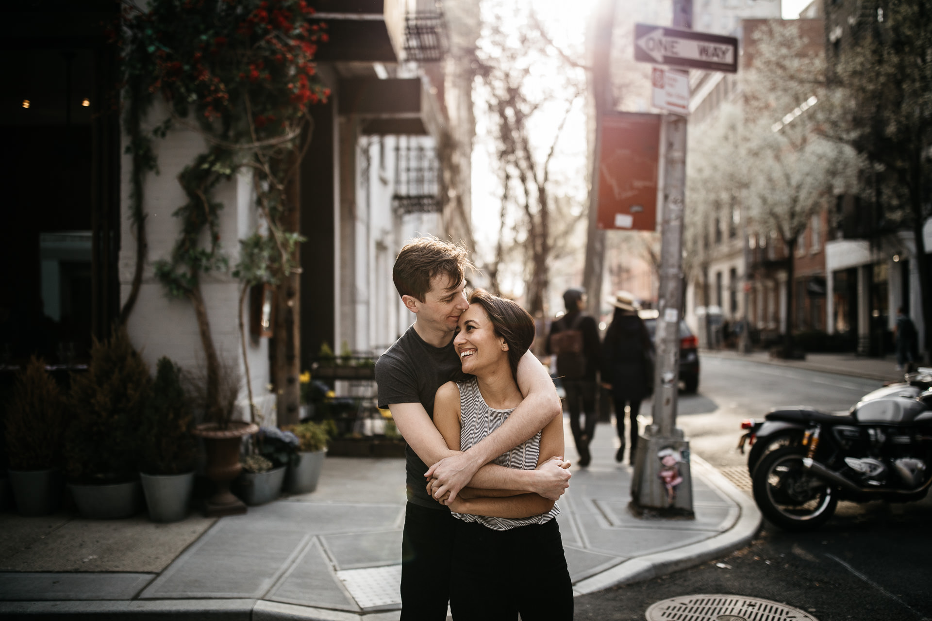 Kelly & Wells Engagement in West Village, New York, by Jean-Laurent Gaudy