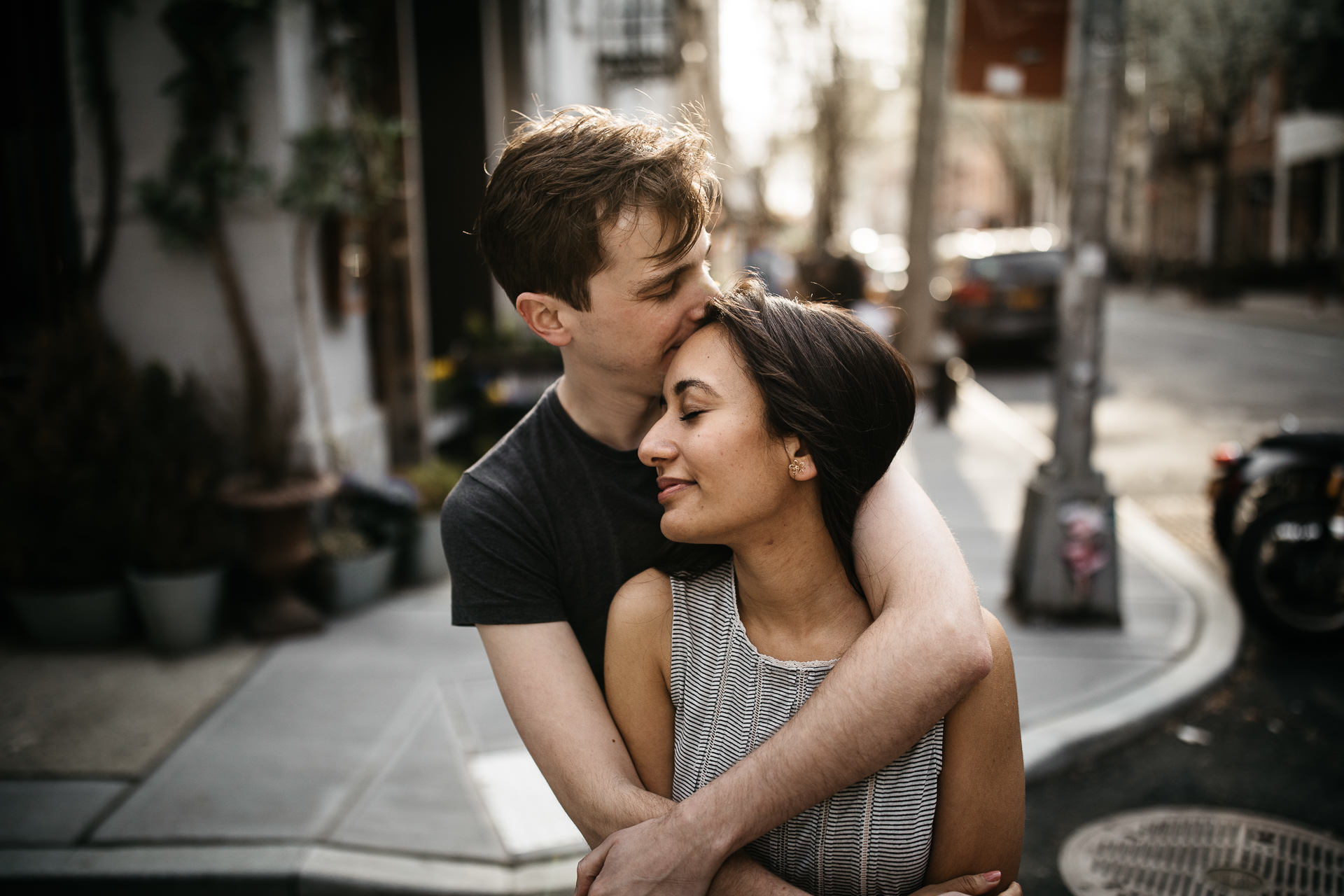 Kelly & Wells Engagement in West Village, New York, by Jean-Laurent Gaudy