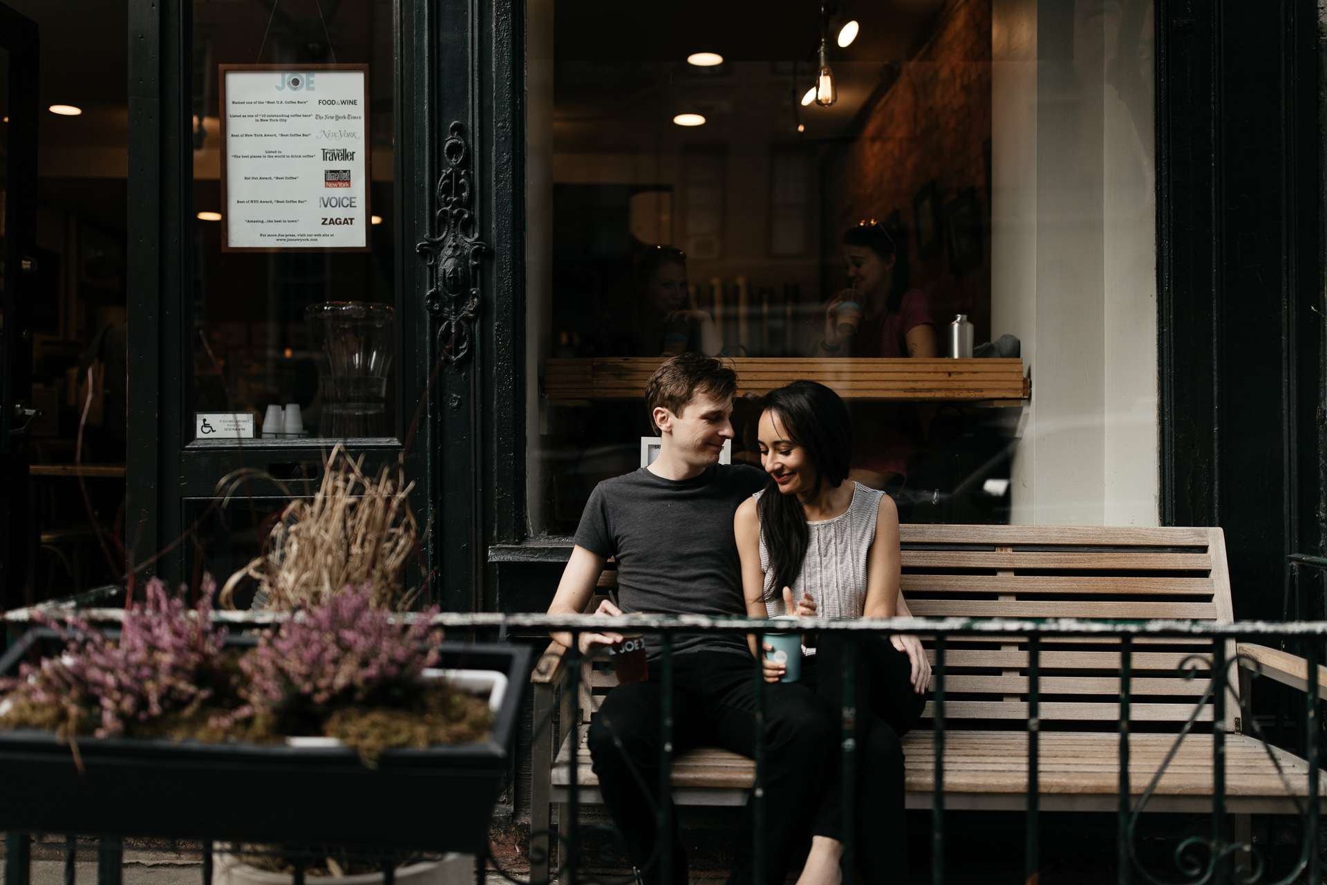 Kelly & Wells Engagement in West Village, New York, by Jean-Laurent Gaudy