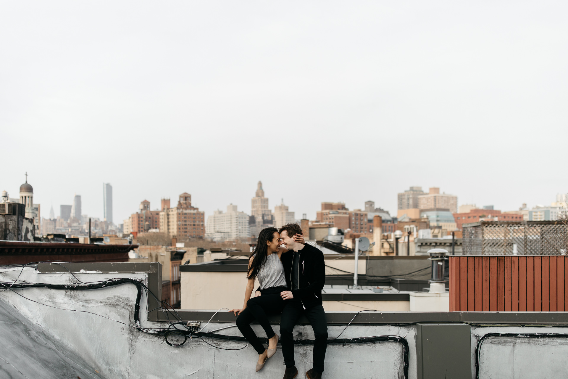 Kelly & Wells Engagement in West Village, New York, by Jean-Laurent Gaudy