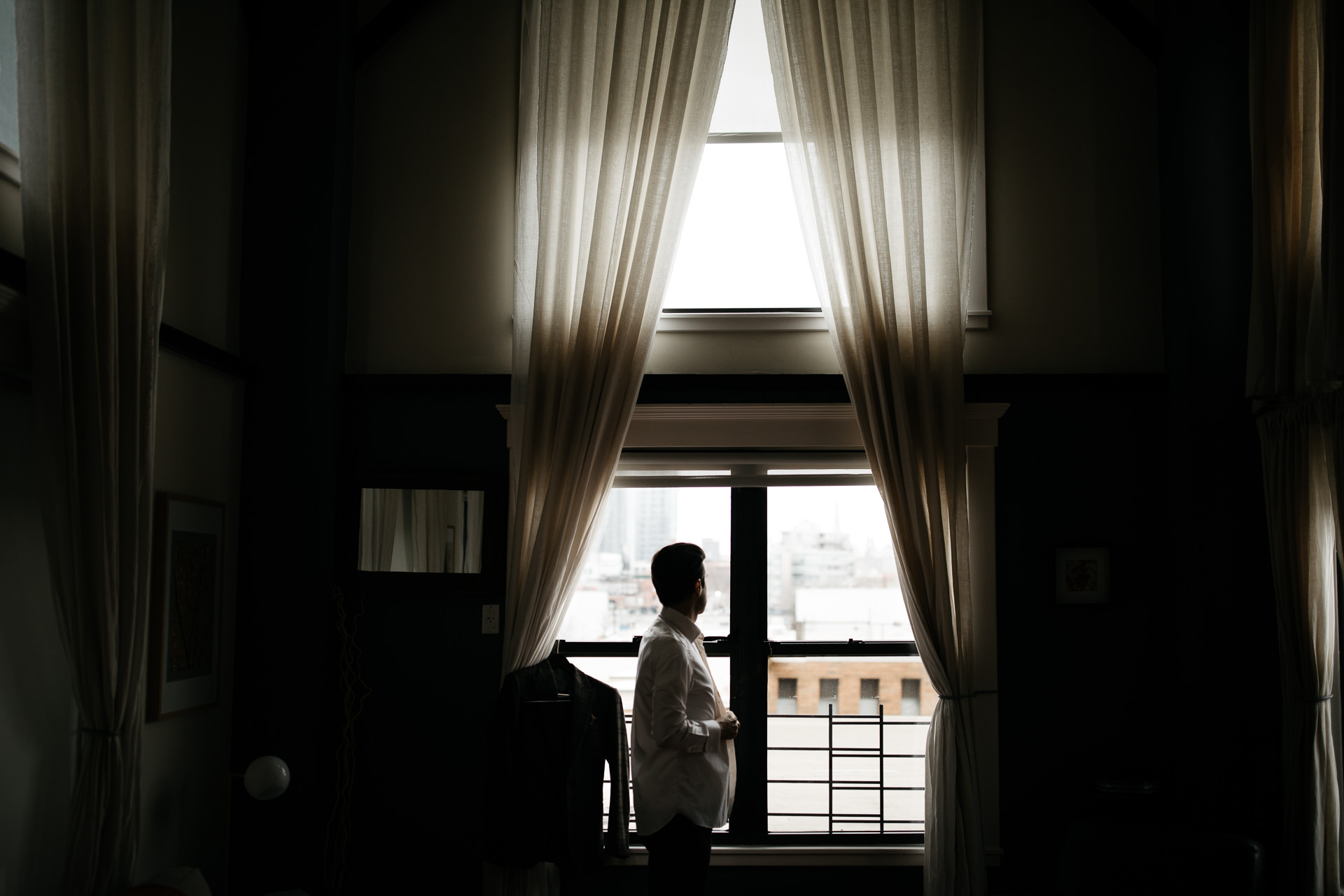 Courtney & Hank Wedding Wedding Brooklyn Box House Hotel, New York, by Jean-Laurent Gaudy