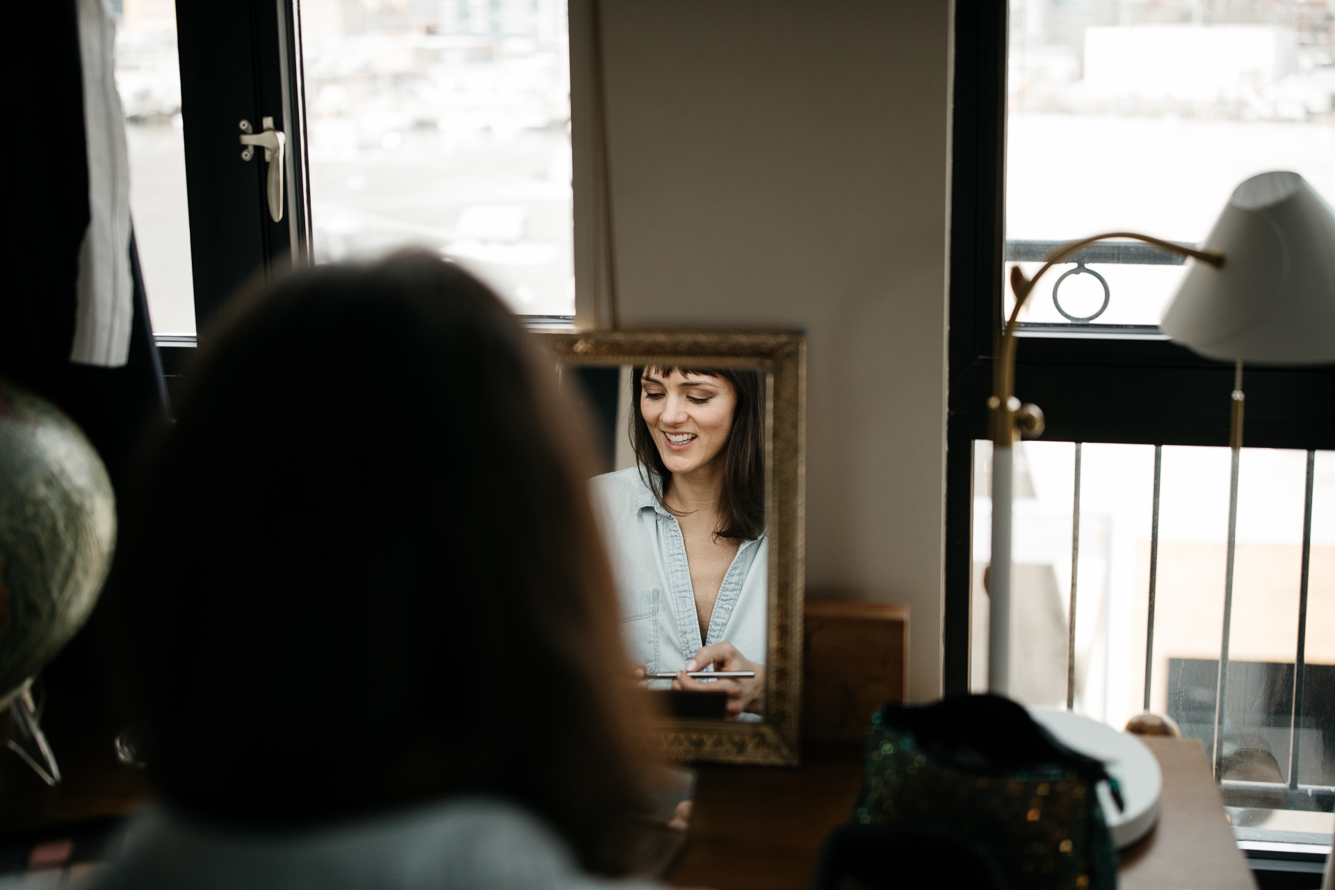 Courtney & Hank Wedding Wedding Brooklyn Box House Hotel, New York, by Jean-Laurent Gaudy