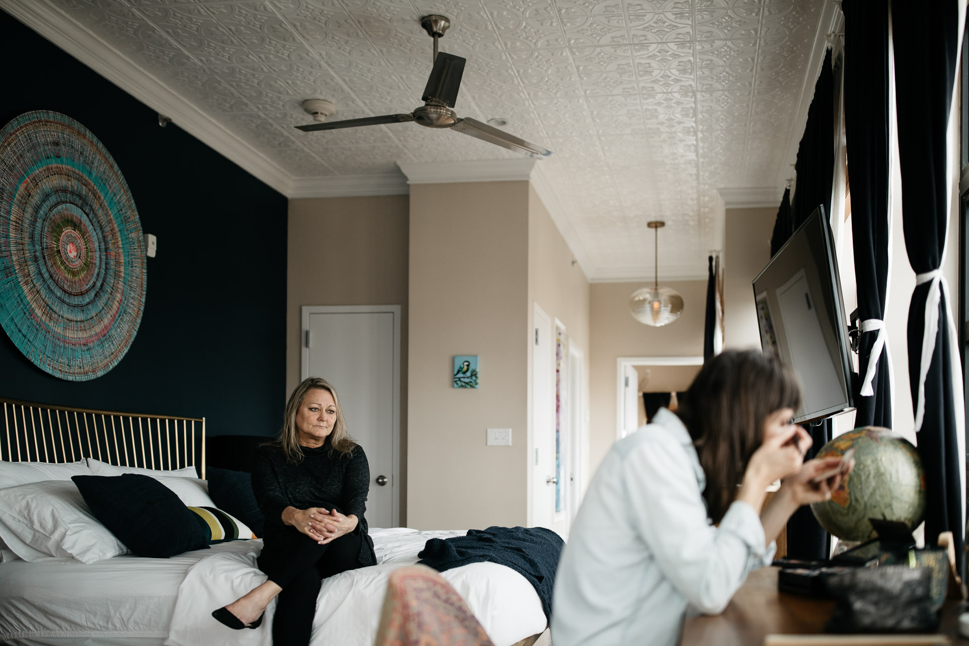 Courtney & Hank Wedding Wedding Brooklyn Box House Hotel, New York, by Jean-Laurent Gaudy