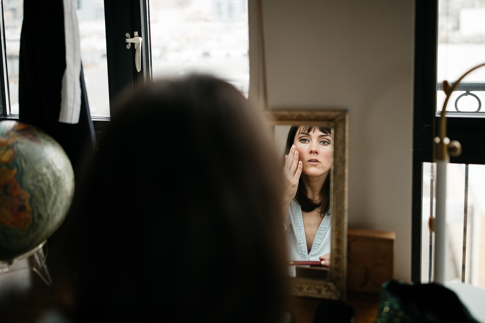 Courtney & Hank Wedding Wedding Brooklyn Box House Hotel, New York, by Jean-Laurent Gaudy