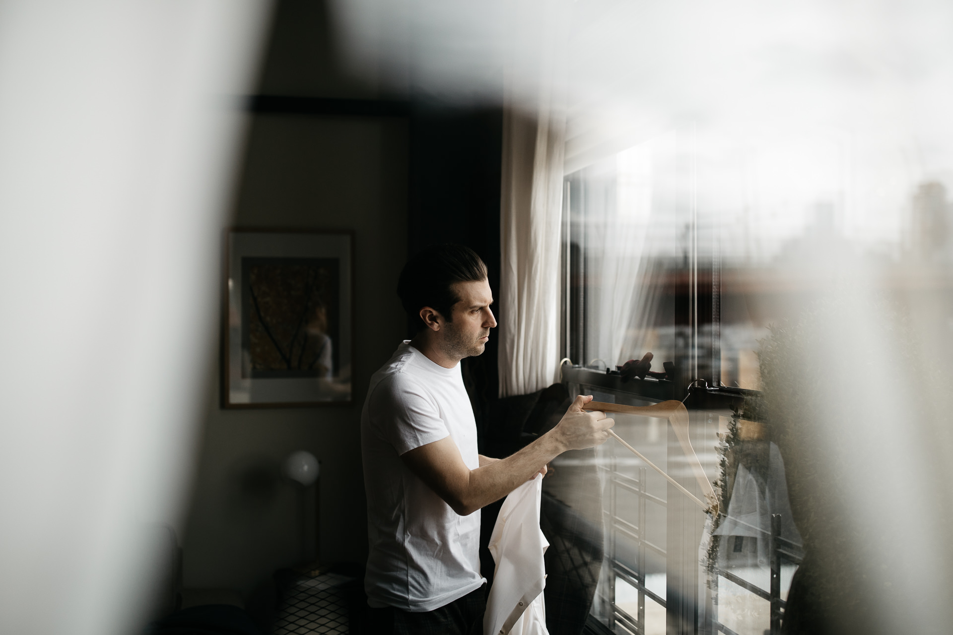 Courtney & Hank Wedding Wedding Brooklyn Box House Hotel, New York, by Jean-Laurent Gaudy