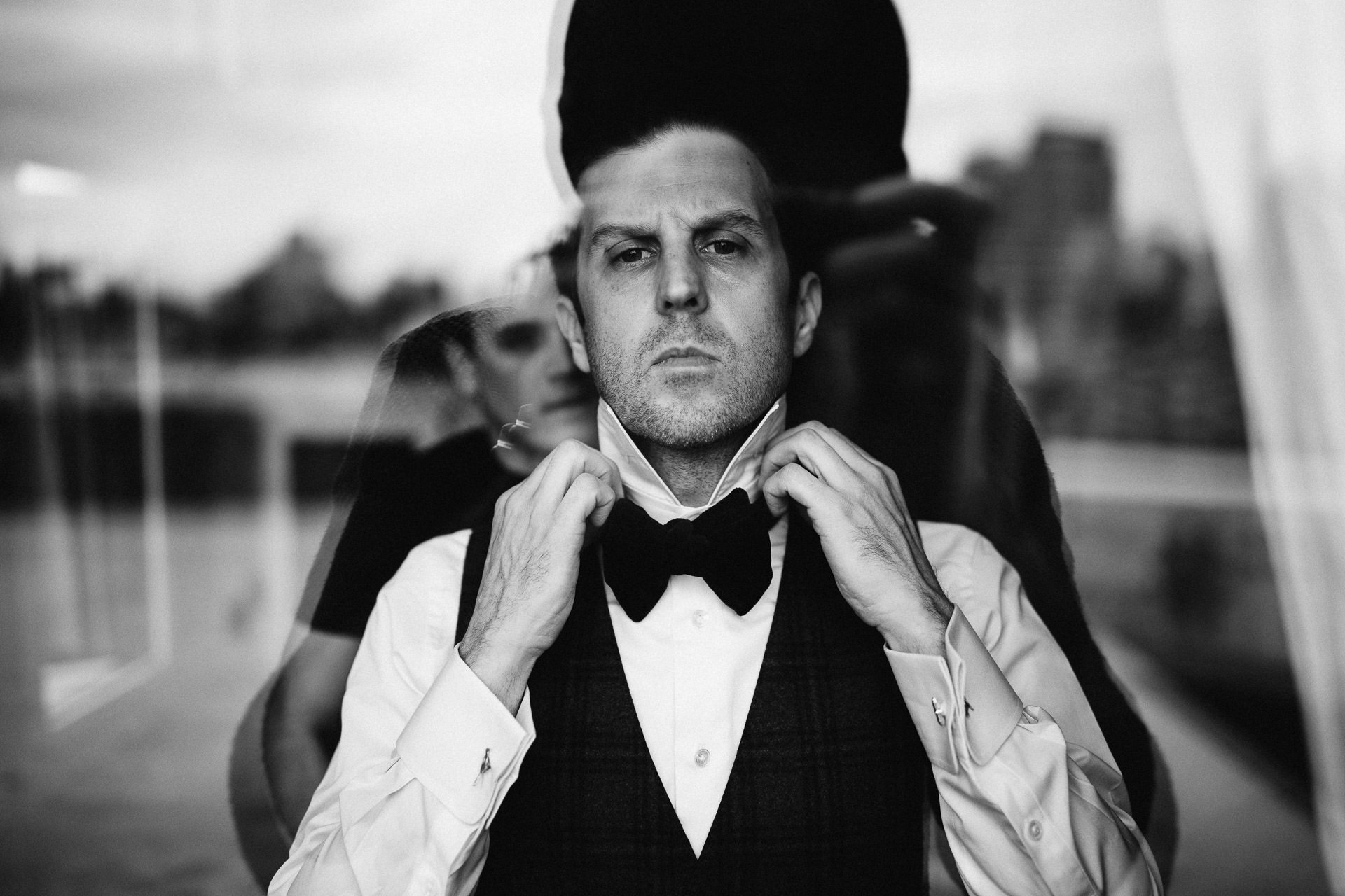 Courtney & Hank Wedding Wedding Brooklyn Box House Hotel, New York, by Jean-Laurent Gaudy