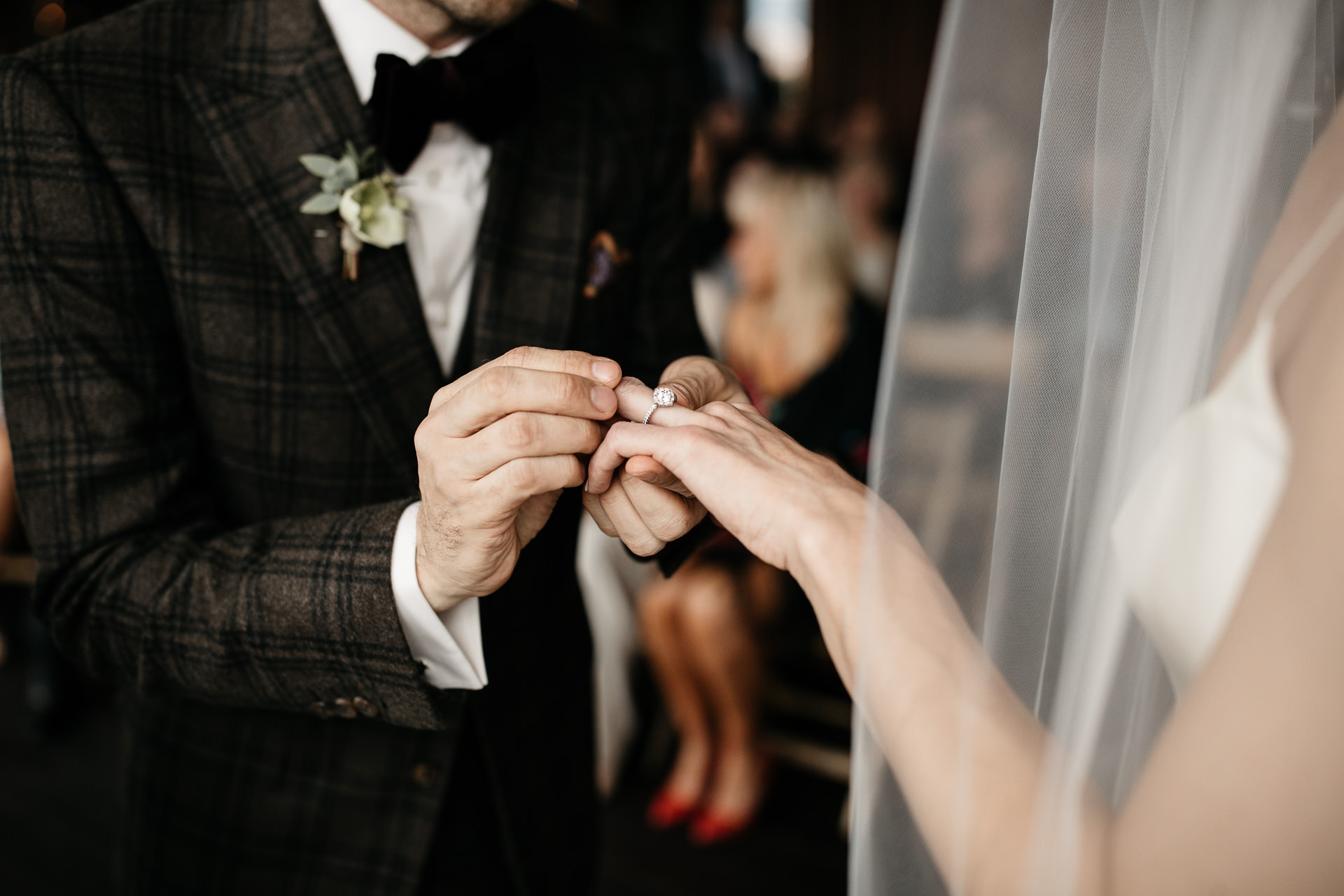 Courtney & Hank Wedding Wedding Brooklyn Box House Hotel, New York, by Jean-Laurent Gaudy